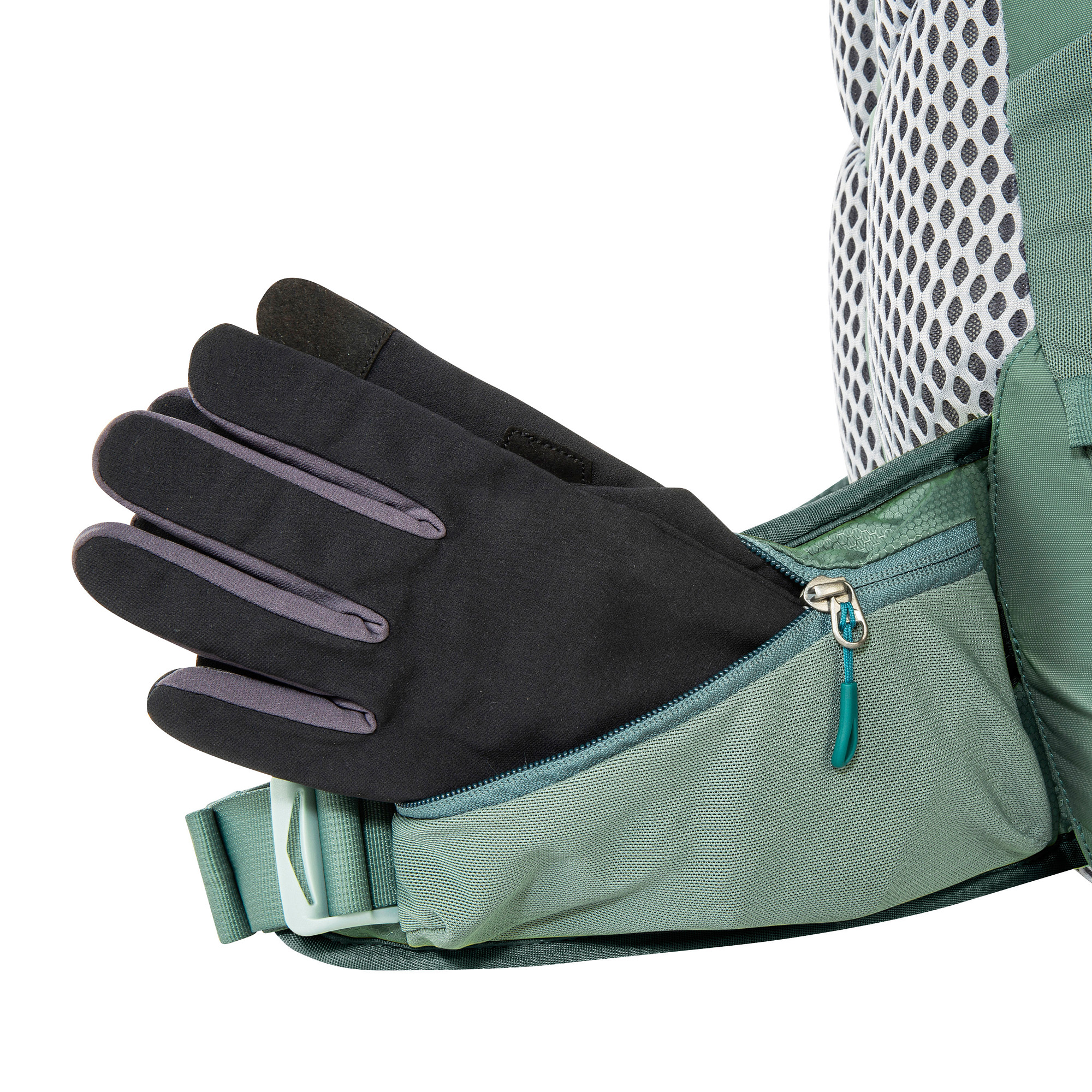 Bekleidung, Handschuh, Baseball, Baseball-Handschuh, Sport, Tatonka Norix 32 sage green grün Wanderrucksäcke - Detailansicht