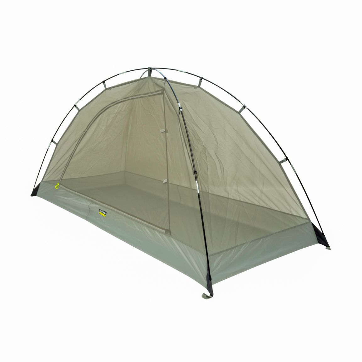 Zelt, Campen, Zelt in den Bergen, Natur, Draußen, Zelt, Campen, Zelt in den Bergen, Natur, Draußen, Zelt, Campen, Zelt in den Bergen, Natur, Draußen, Tatonka Single Moskito Dome cub grün 1-Personen-Zelte - Ansicht seitlich-vorne
