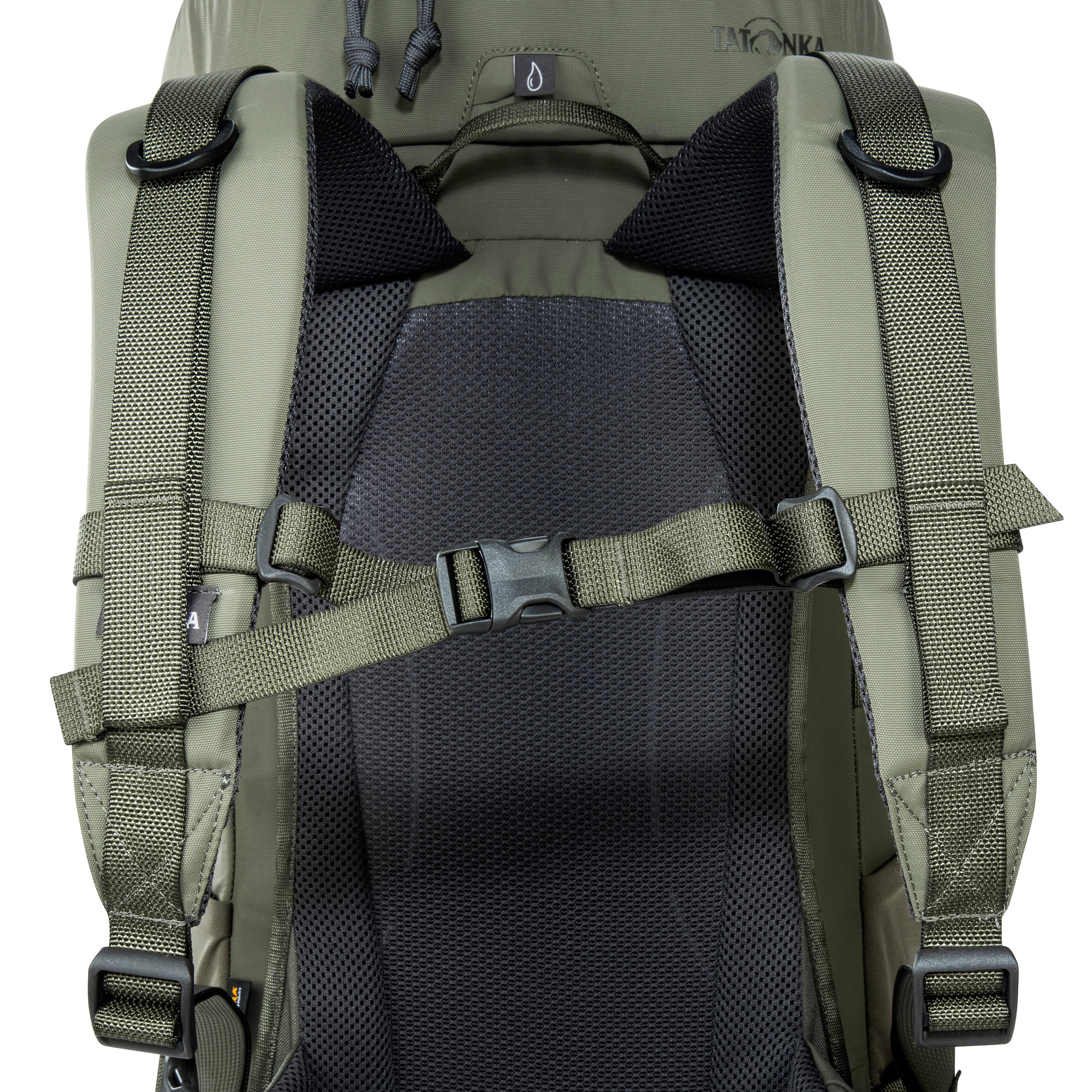 Tasche, Rucksack, Zubehör, Handtasche, Tatonka Hike Pack 30 BC stone grey olive grau Wanderrucksäcke - Detailansicht