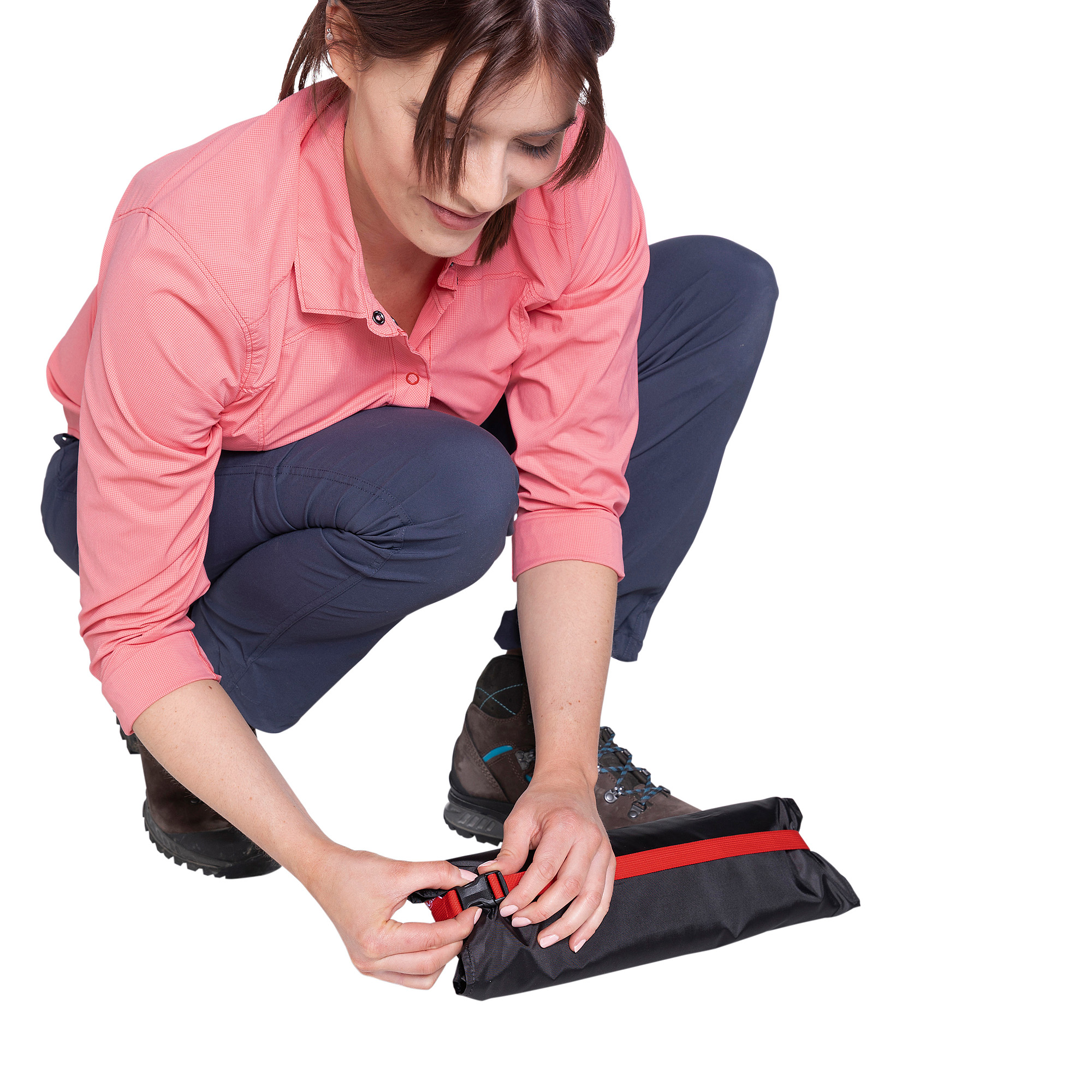 Erwachsener, Weiblich, Person, Frau, Schuh, Tatonka Equipment Wrap & Roll M black schwarz Sonstiges Zubehör - Detailansicht