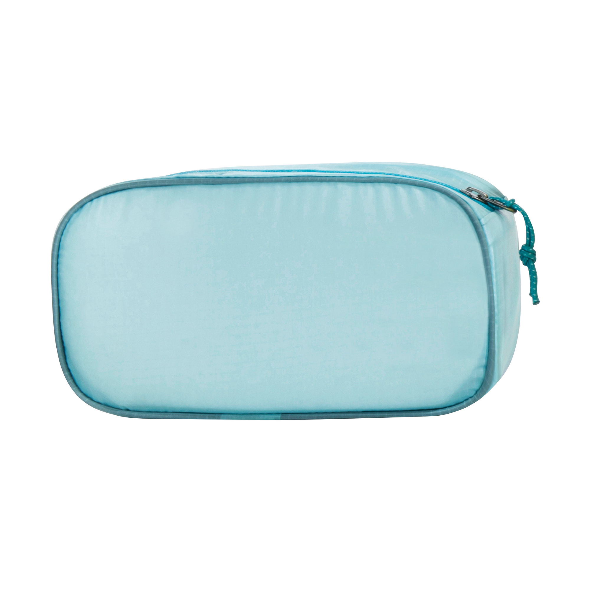 Zubehor, Tasche, Handtasche, Tatonka SQZY Zip Bag 2l light blue blau Rucksack-Zubehör - Ansicht seitlich-hinten