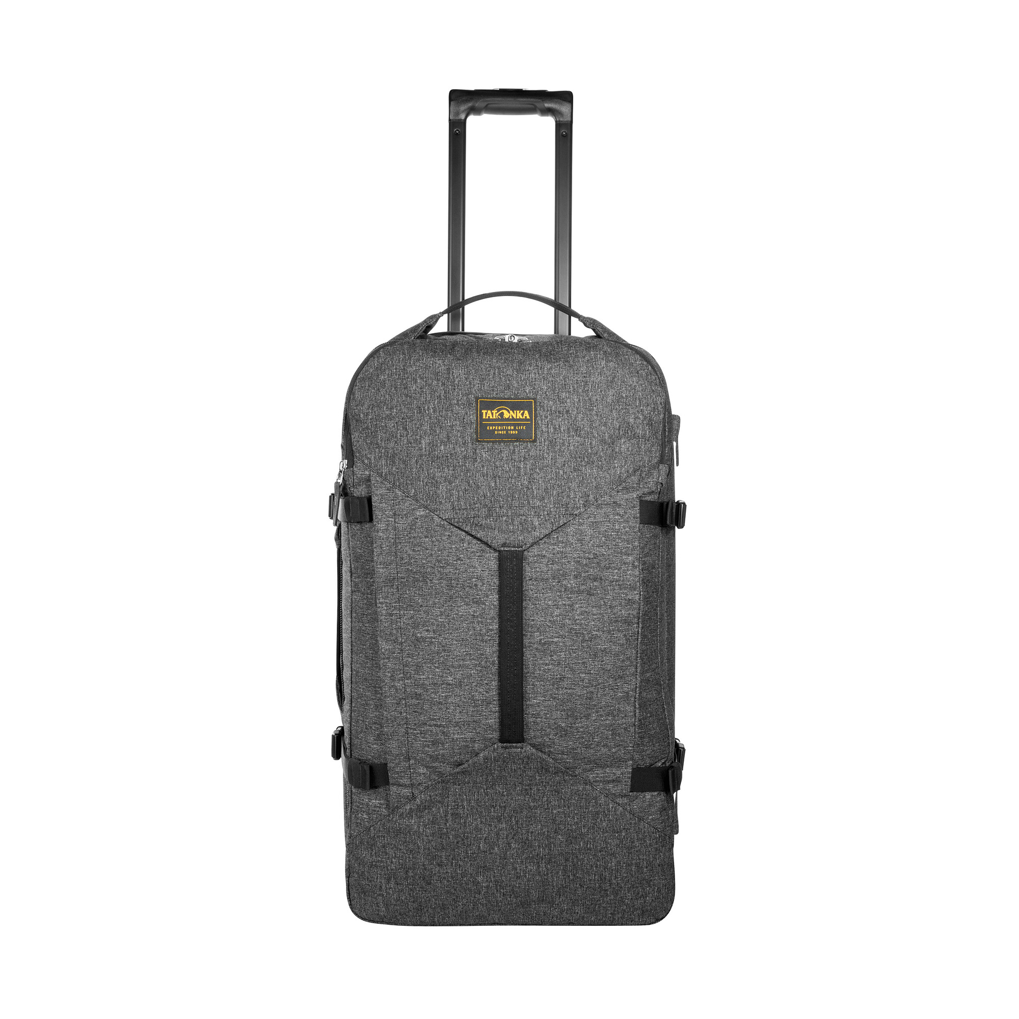 Gepäck, Koffer, Tatonka Travel Roller 60 black schwarz Trolleys & Koffer - Ansicht frontal-vorne