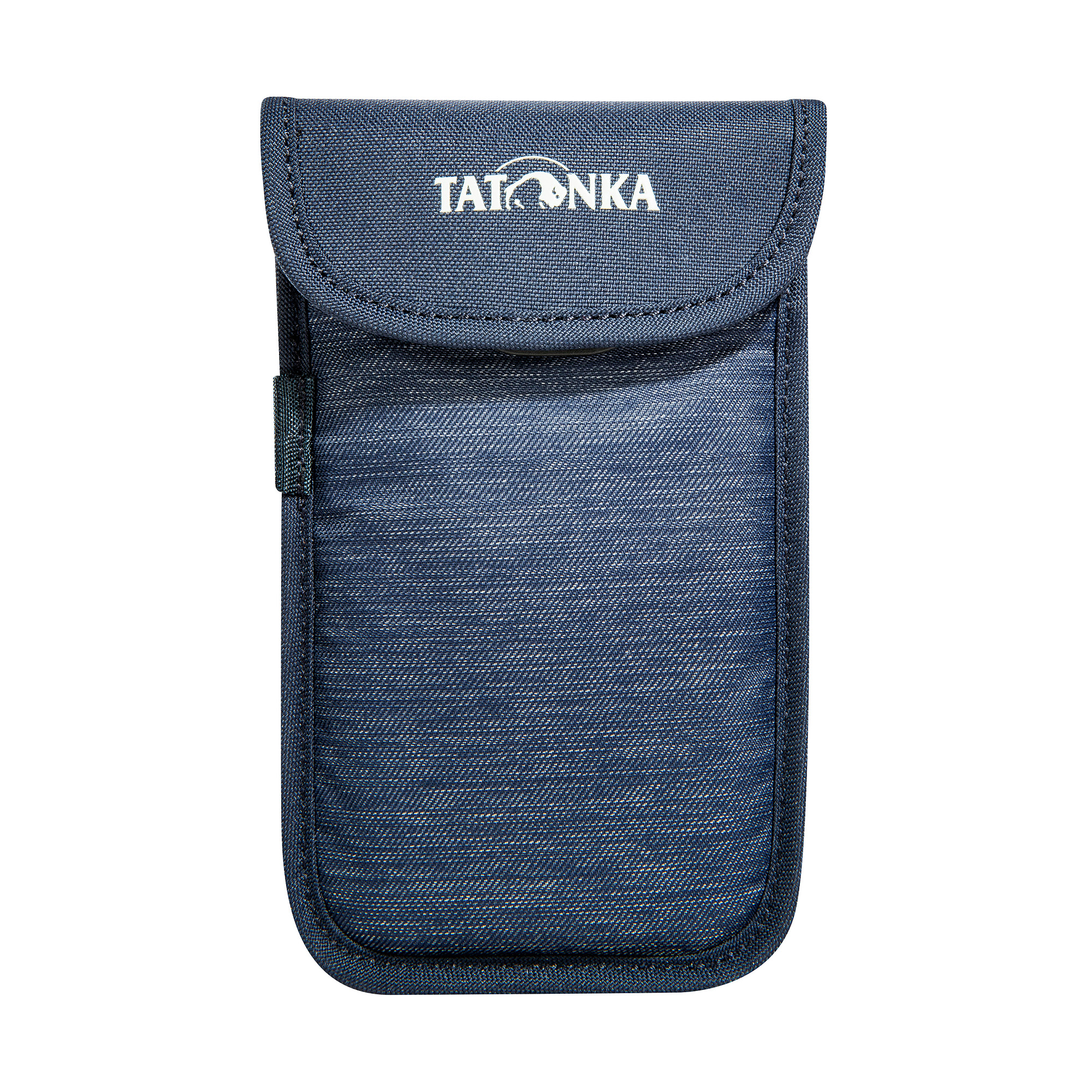 Zubehor, Handtasche, Riemen, Telefon, Handy, Tatonka Smartphone Case XL navy blau Handyhüllen - Ansicht frontal-vorne