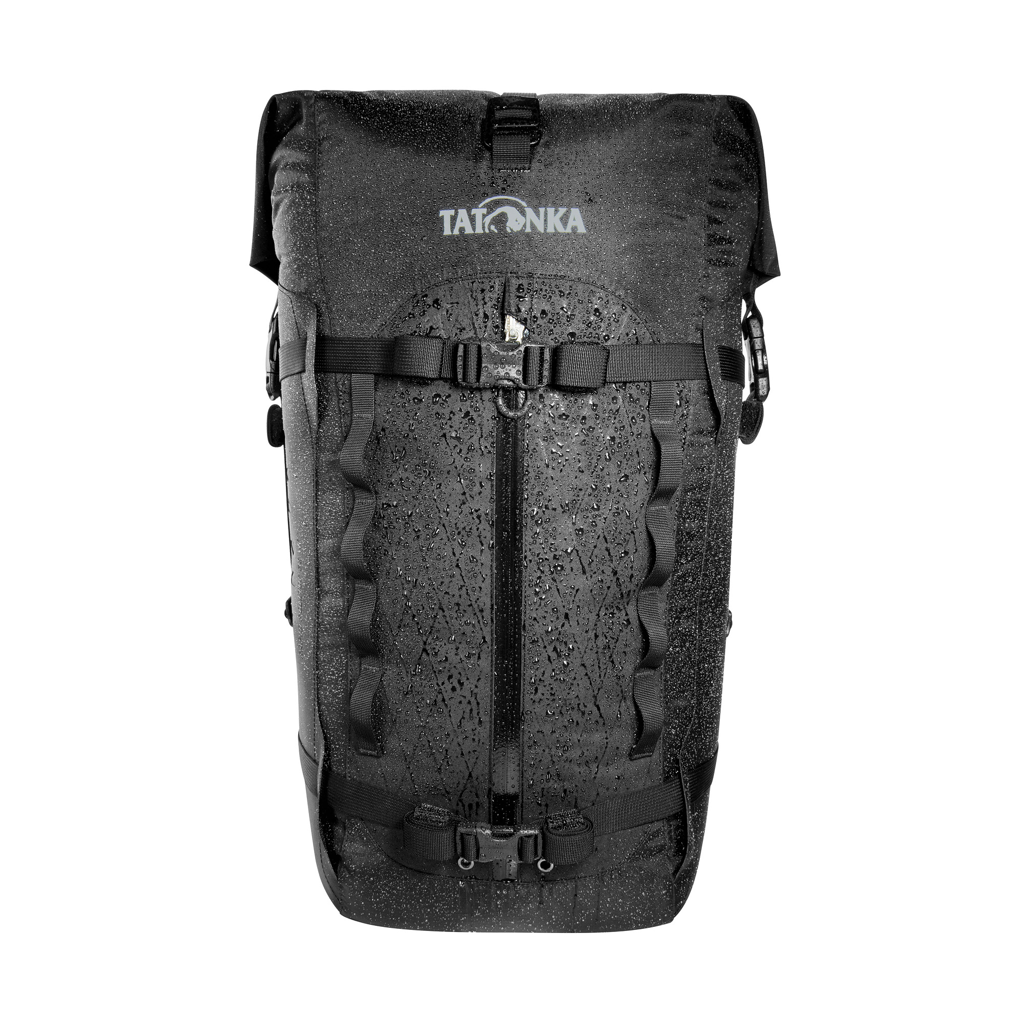 Tasche, Rucksack, Kleidung, Weste, Tatonka Rapid Rolltop 35 WP black schwarz Tagesrucksäcke - Detailansicht