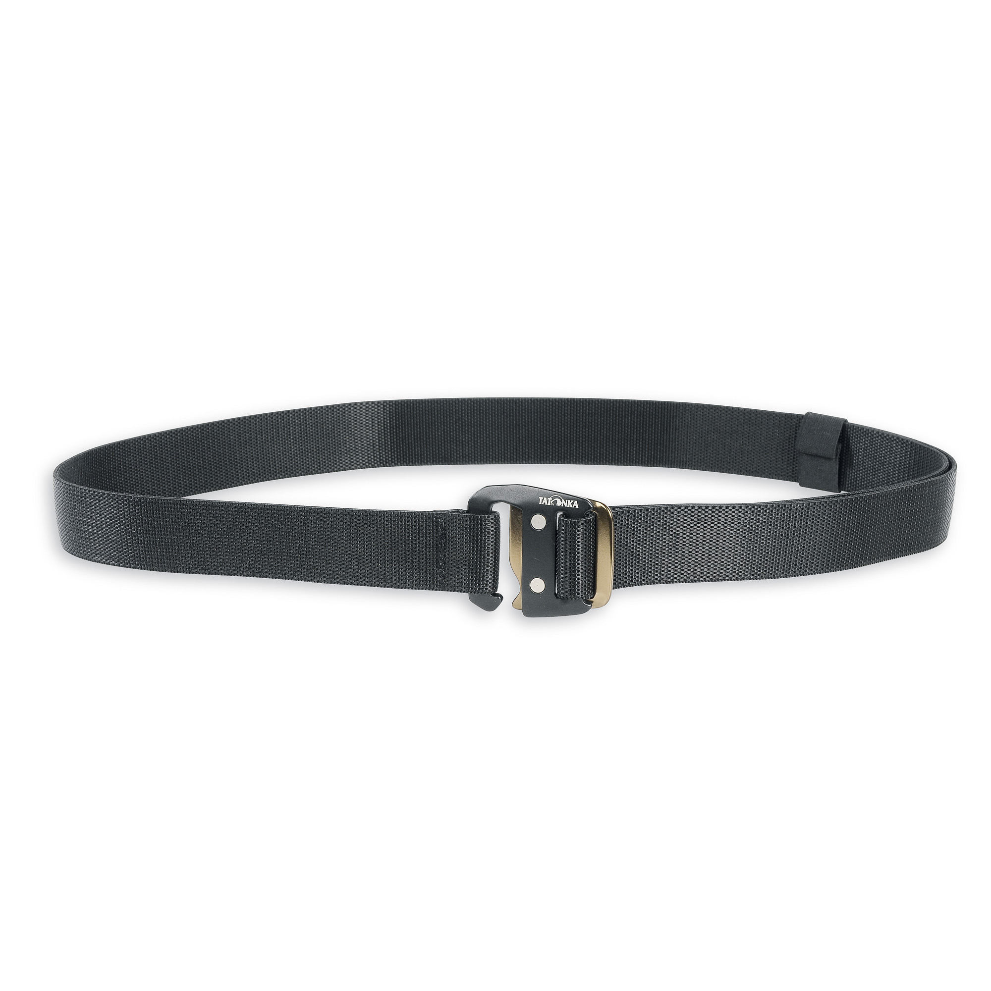Zubehor, Gürtel, Schnalle, Riemen, Tatonka Stretch Belt 32mm black schwarz Gürtel - Ansicht seitlich-vorne