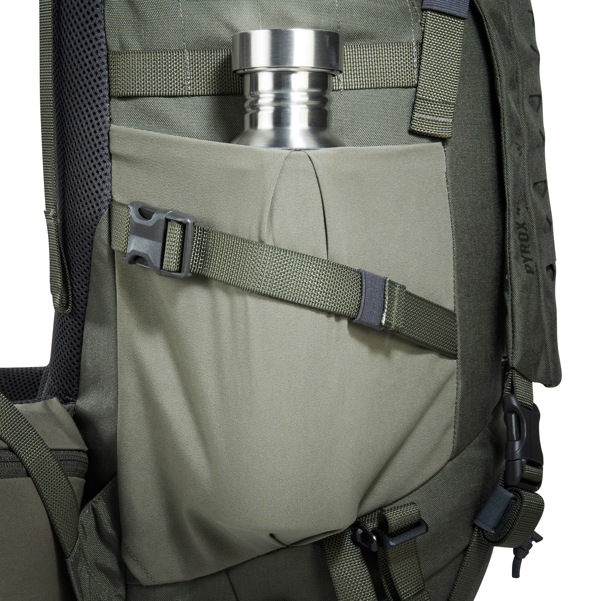 Tasche, Rucksack, Tatonka Pyrox 40+10 Women BC stone grey olive grau Trekkingrucksäcke - Detailansicht