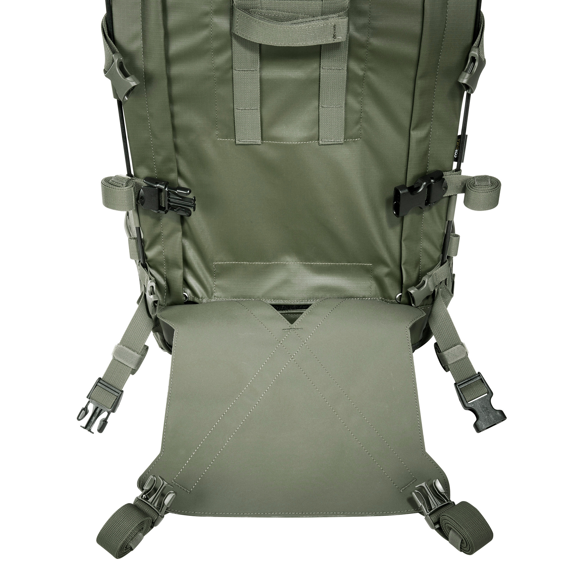 Tasche, Rucksack, Tatonka Yukon Carrier X1 olive grün Trekkingrucksäcke - Detailansicht