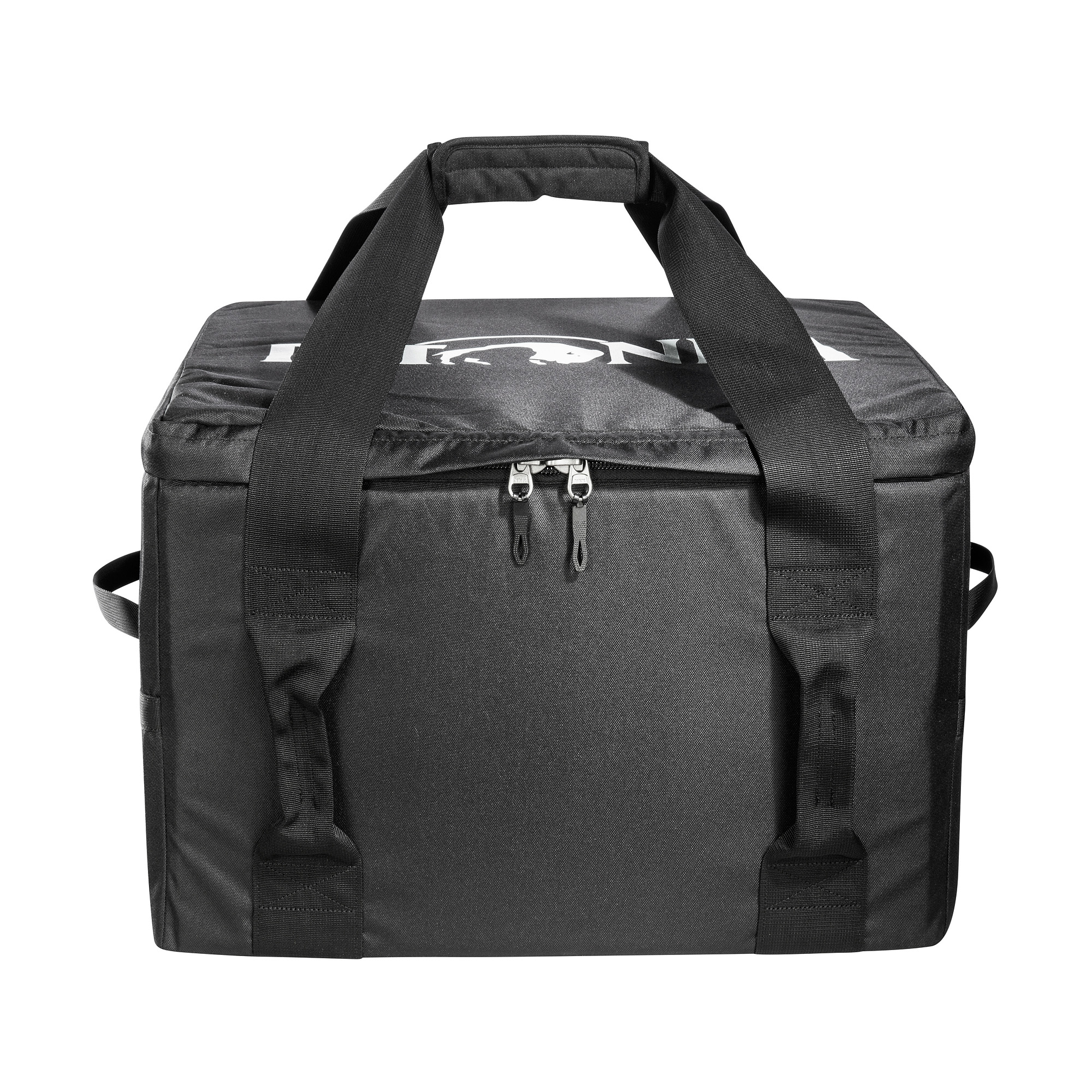 Tasche, Zubehör, Handtasche, Tatonka Gear Bag 80 black schwarz Reisetaschen - Ansicht frontal-vorne