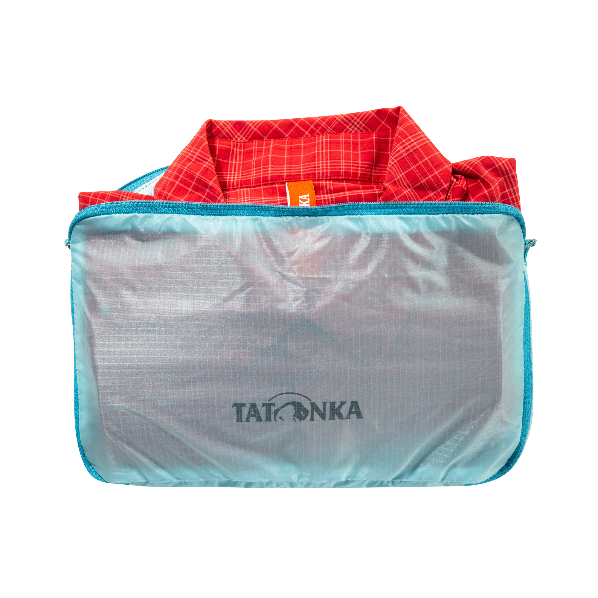 Erste Hilfe, Tatonka SQZY Compression Pouch M light blue blau Reisezubehör - Detailansicht