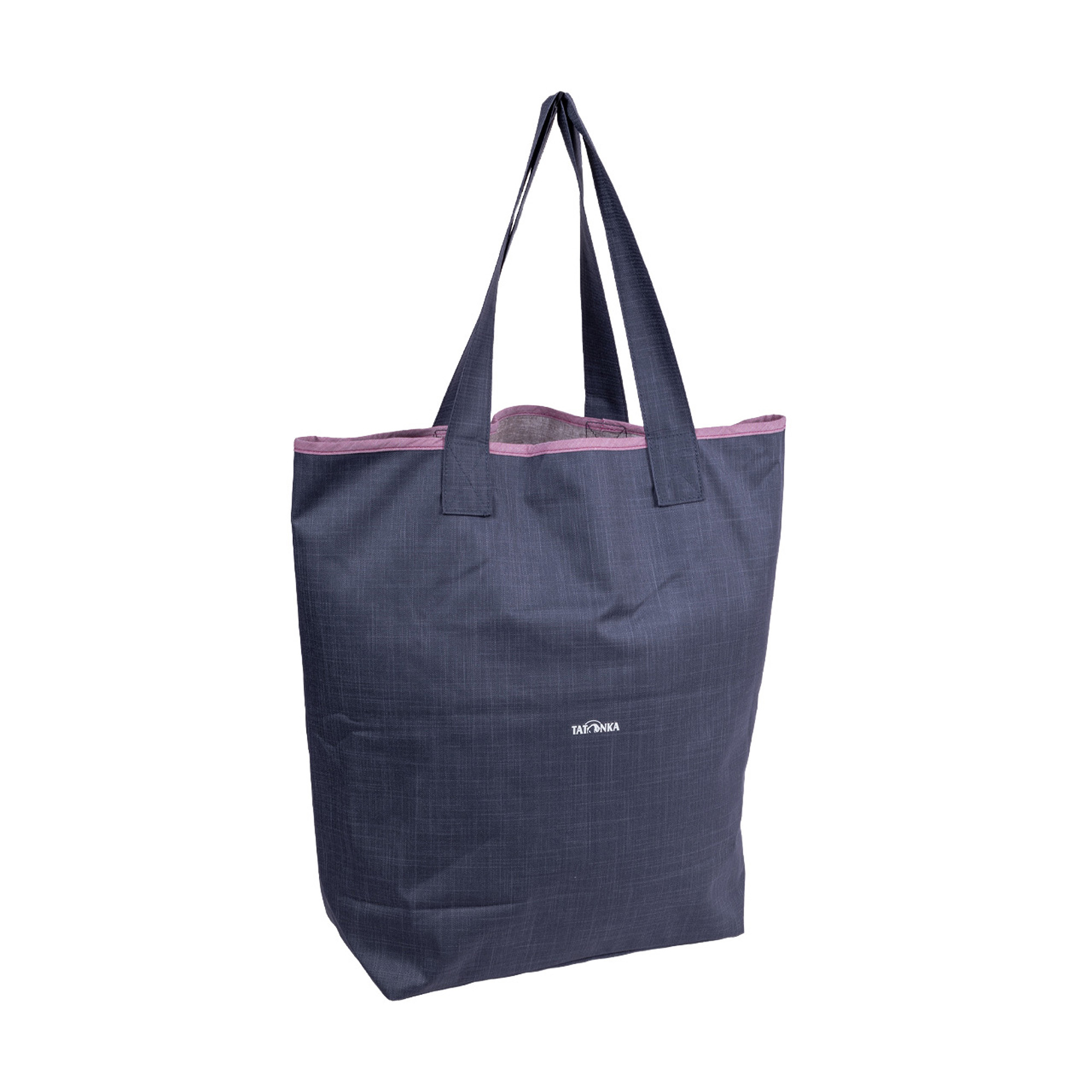 Tasche, Tragetasche, Zubehör, Handtasche, Tatonka Market Promo Bag darker grey grau Special-Edition - Ansicht seitlich-vorne