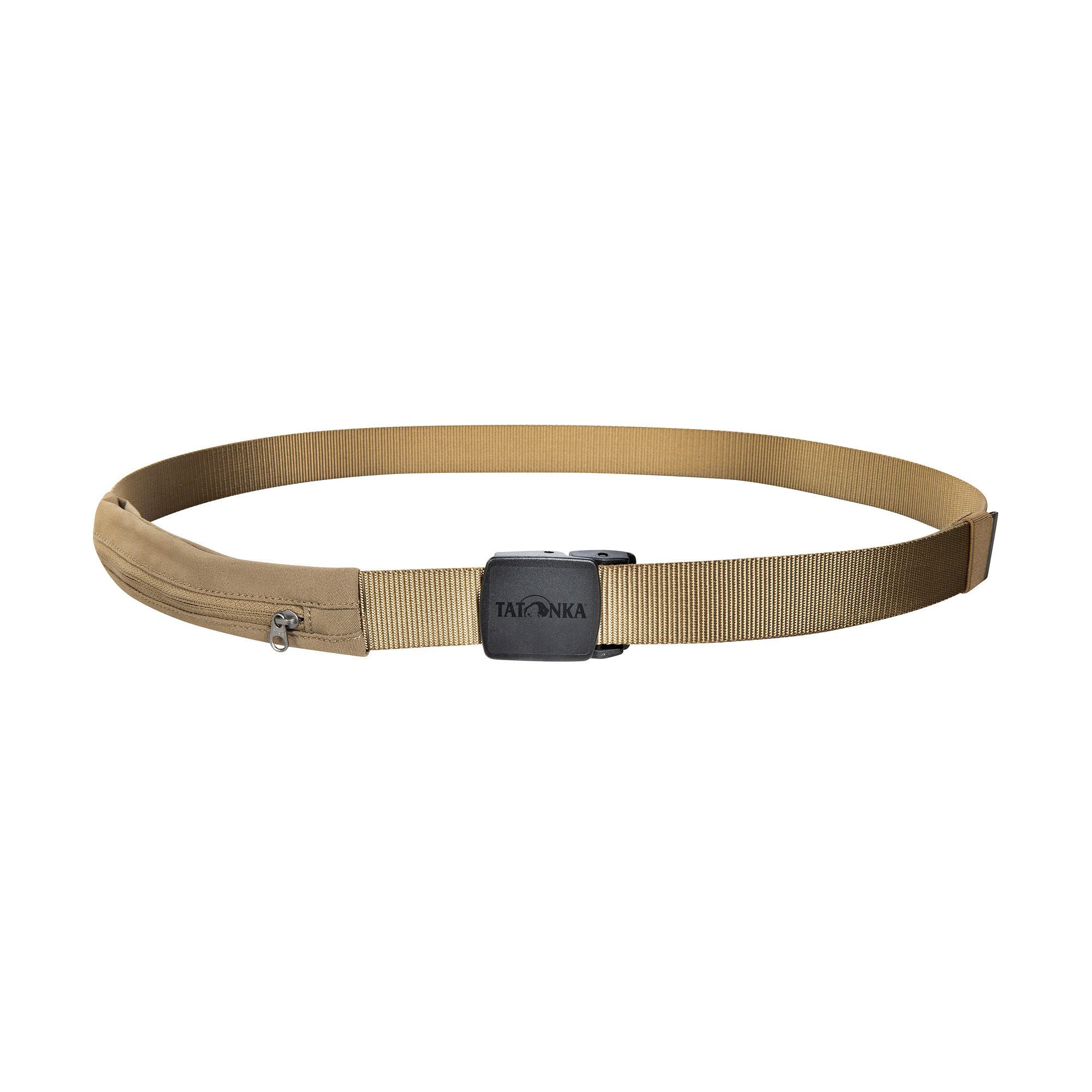 Zubehor, Gürtel, Schnalle, Tatonka Travel Belt 32mm khaki grün Geldbeutel - Ansicht seitlich-vorne