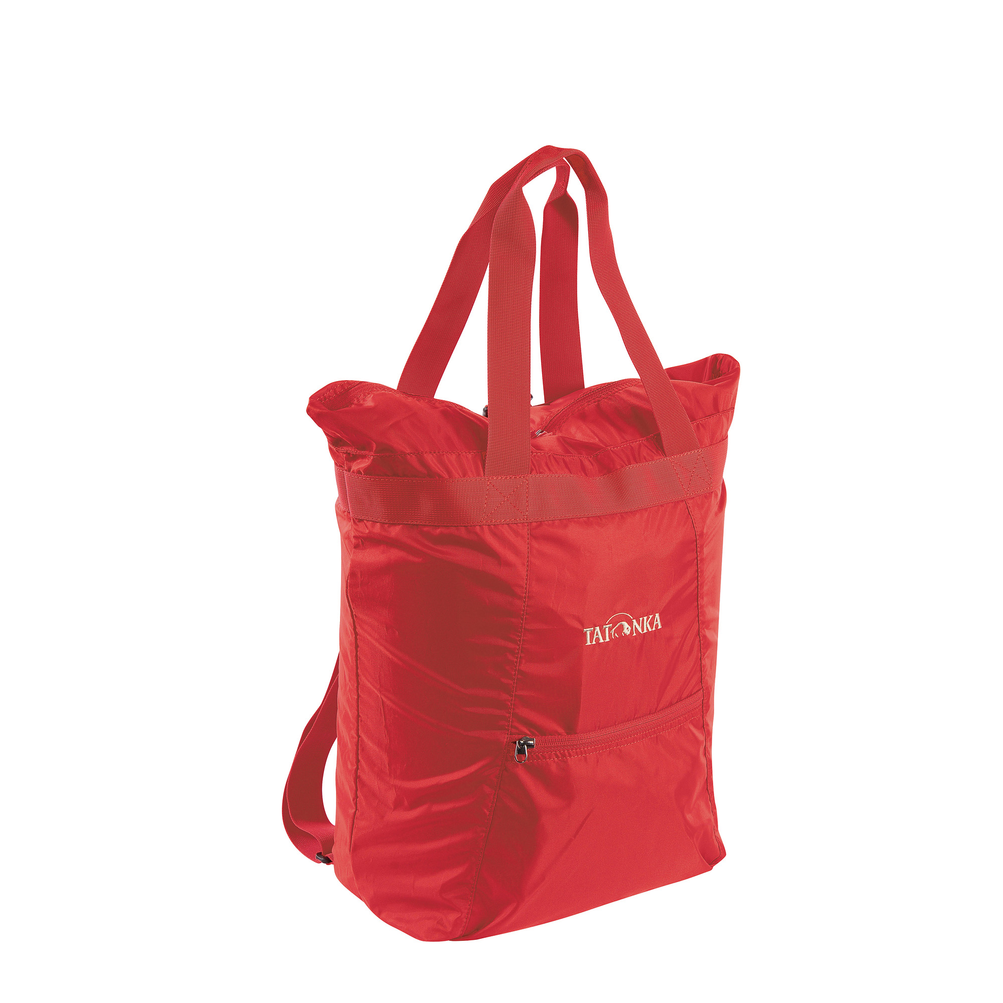 Tasche, Tragetasche, Zubehör, Handtasche, Tatonka Market Bag red rot Umhängetaschen - Ansicht seitlich-vorne