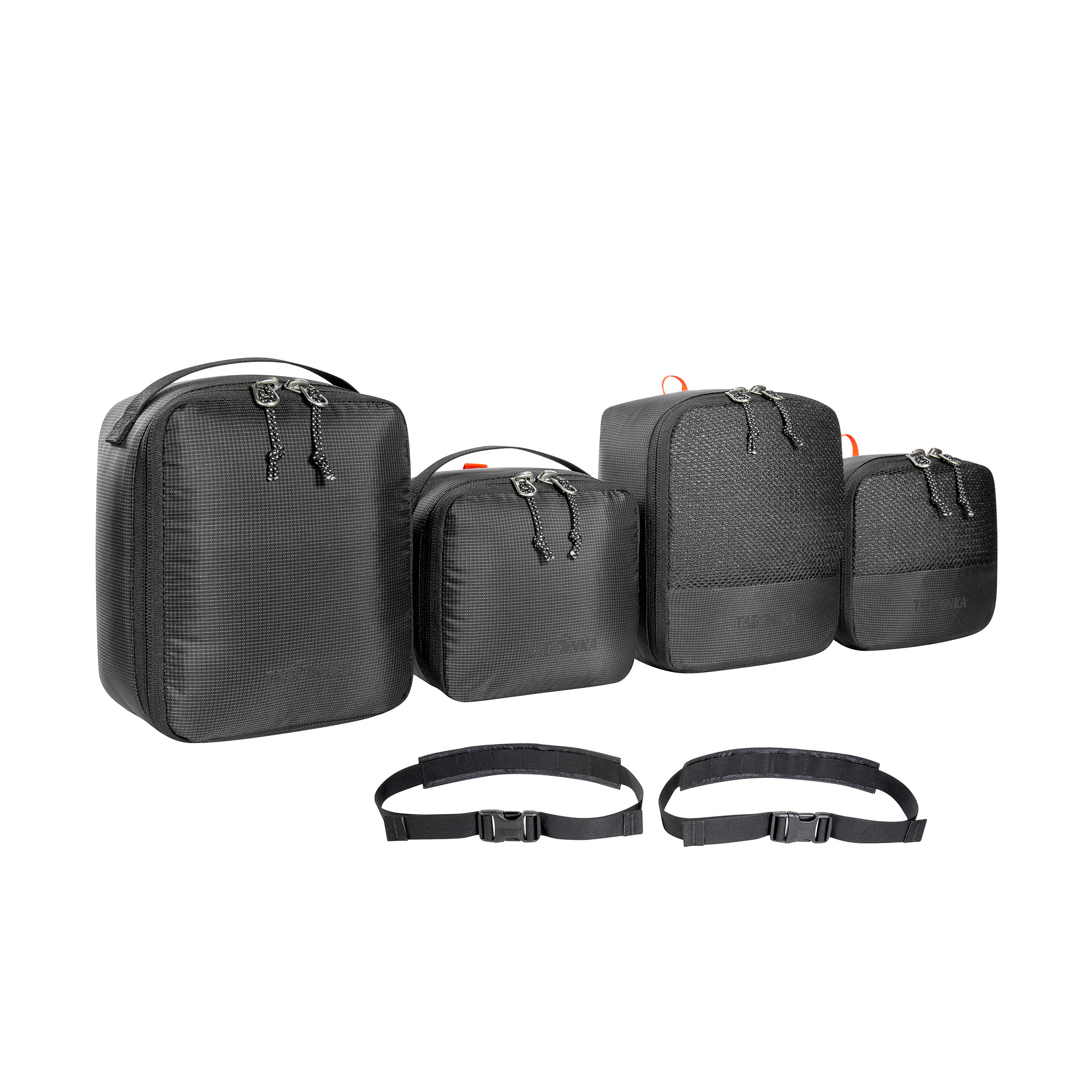 Tasche, Zubehör, Handtasche, Tatonka EDC Organisation Set black schwarz Sonstige Taschen - Ansicht seitlich-vorne
