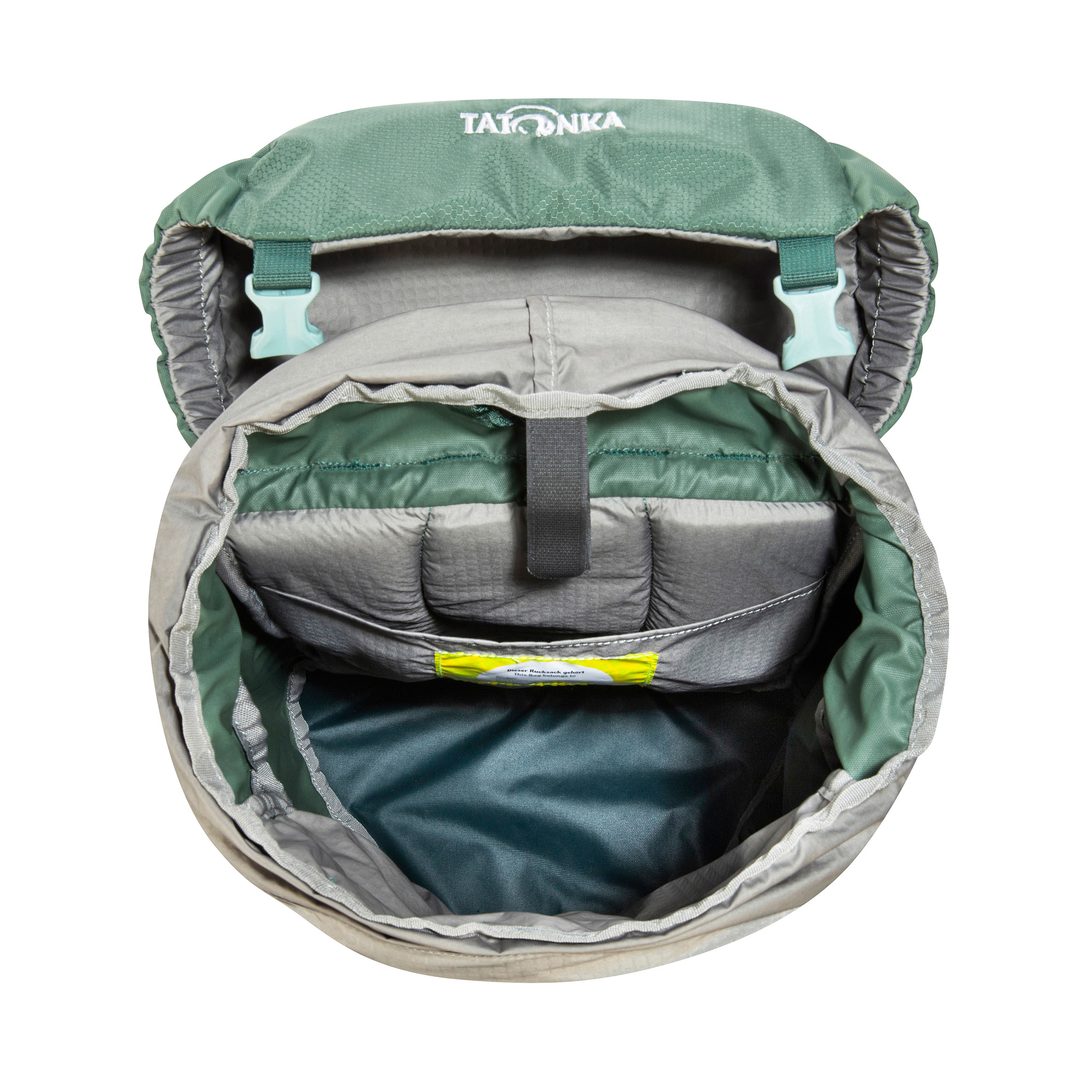 Tasche, Rucksack, Tatonka Mani 20 sage green grün Kinderrucksäcke - Detailansicht