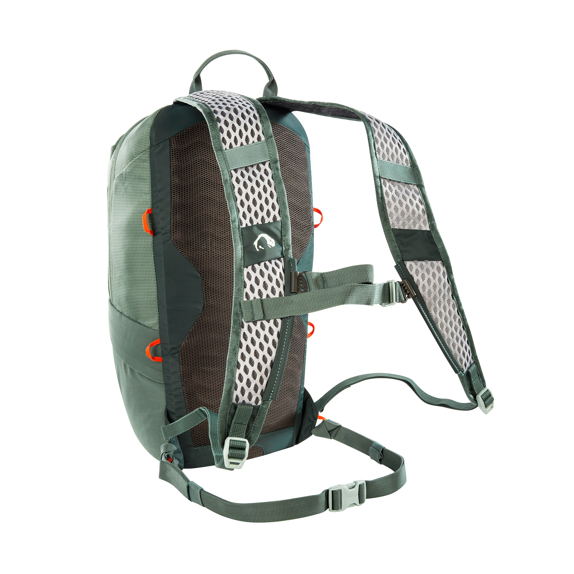 Tasche, Rucksack, Tatonka Active Pack 15 sage green grün Tagesrucksäcke - Ansicht seitlich-hinten