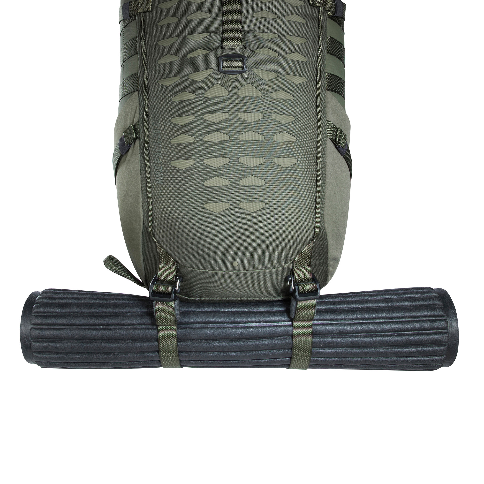 Tasche, Rucksack, Tatonka Hike Pack 30 BC stone grey olive grau Wanderrucksäcke - Detailansicht