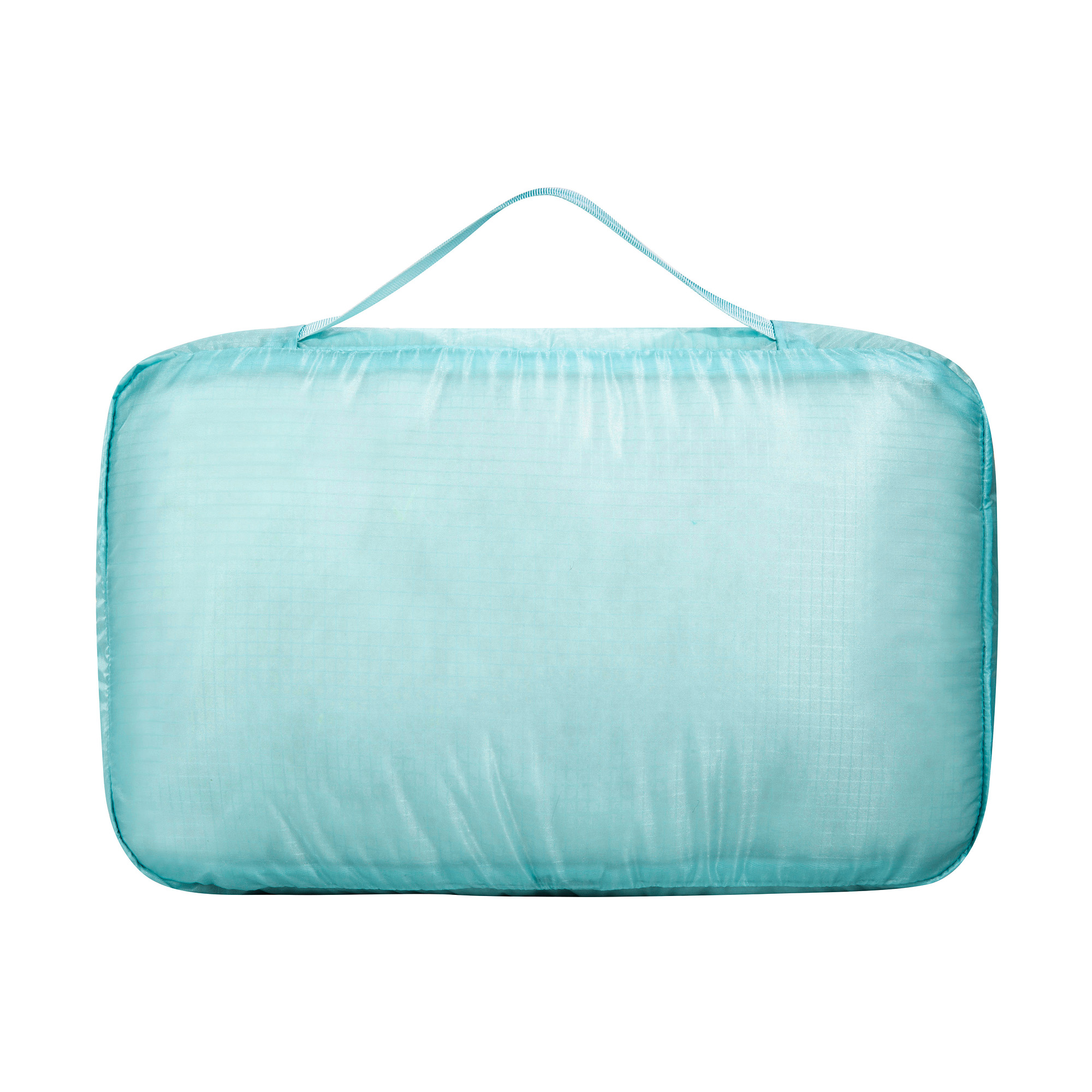 Kissen, Dekoration für Zuhause, Tasche, Handtasche, Kopfkissen, Tatonka SQZY Compression Pouch M light blue blau Reisezubehör - Ansicht frontal-hinten