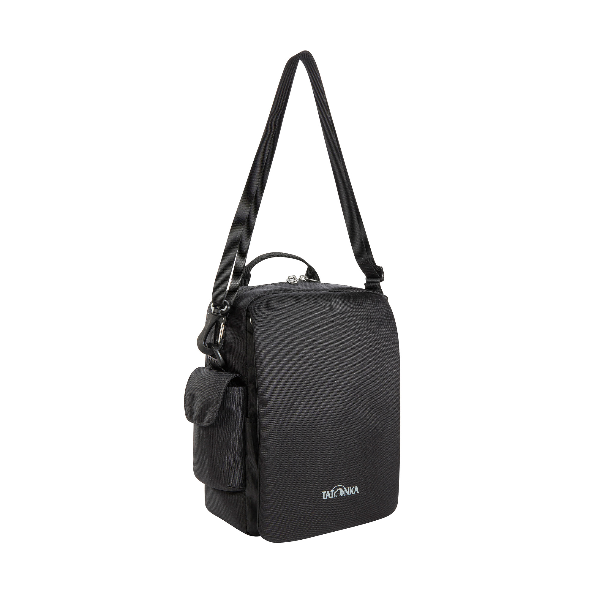 Tasche, Zubehör, Handtasche, Tragetasche, Tatonka Check In XL RFID Block black schwarz Reisetaschen - Ansicht seitlich-vorne