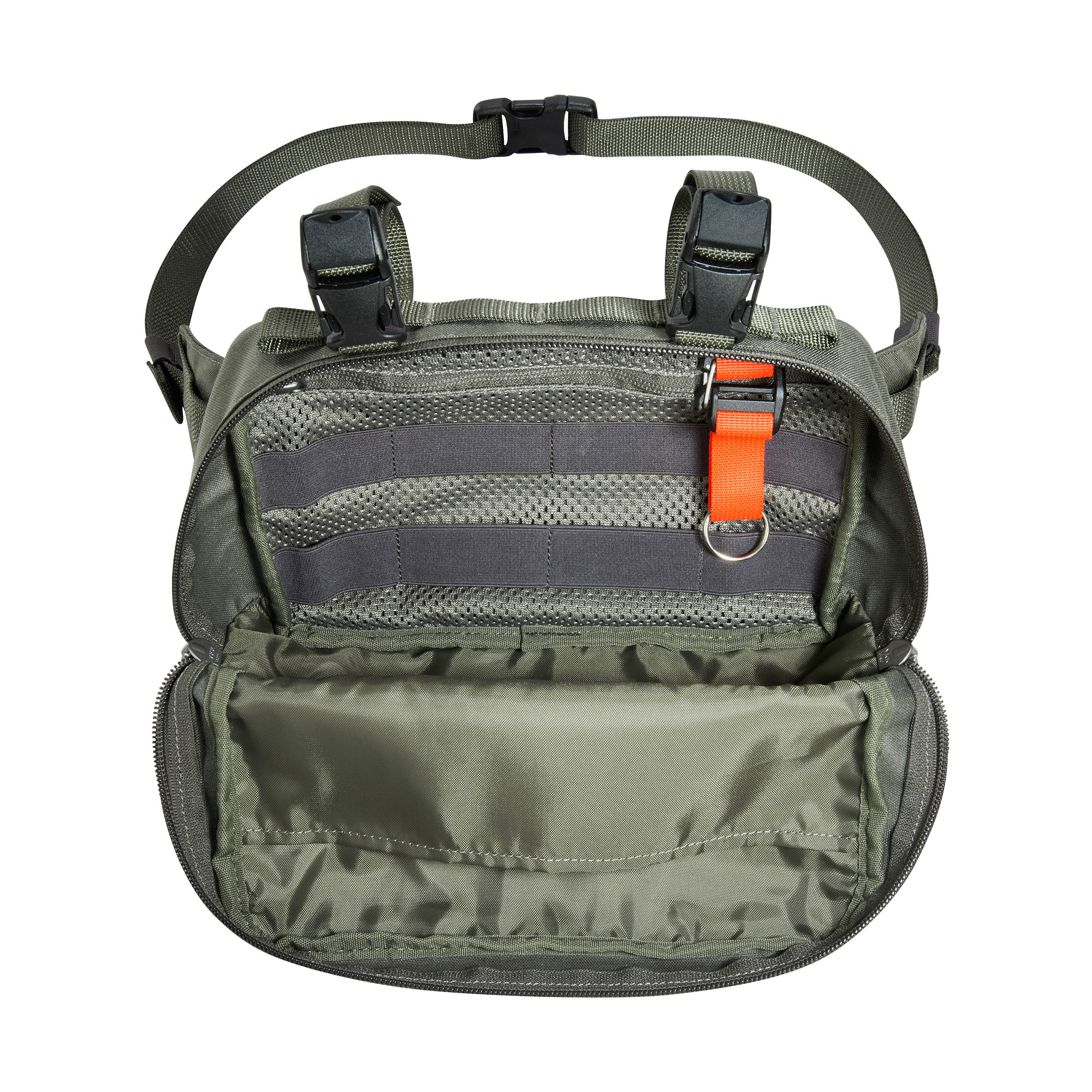 Tasche, Rucksack, Zubehör, Handtasche, Tatonka Hip & Bar Pouch BC stone grey olive grau Bauchtaschen - Detailansicht