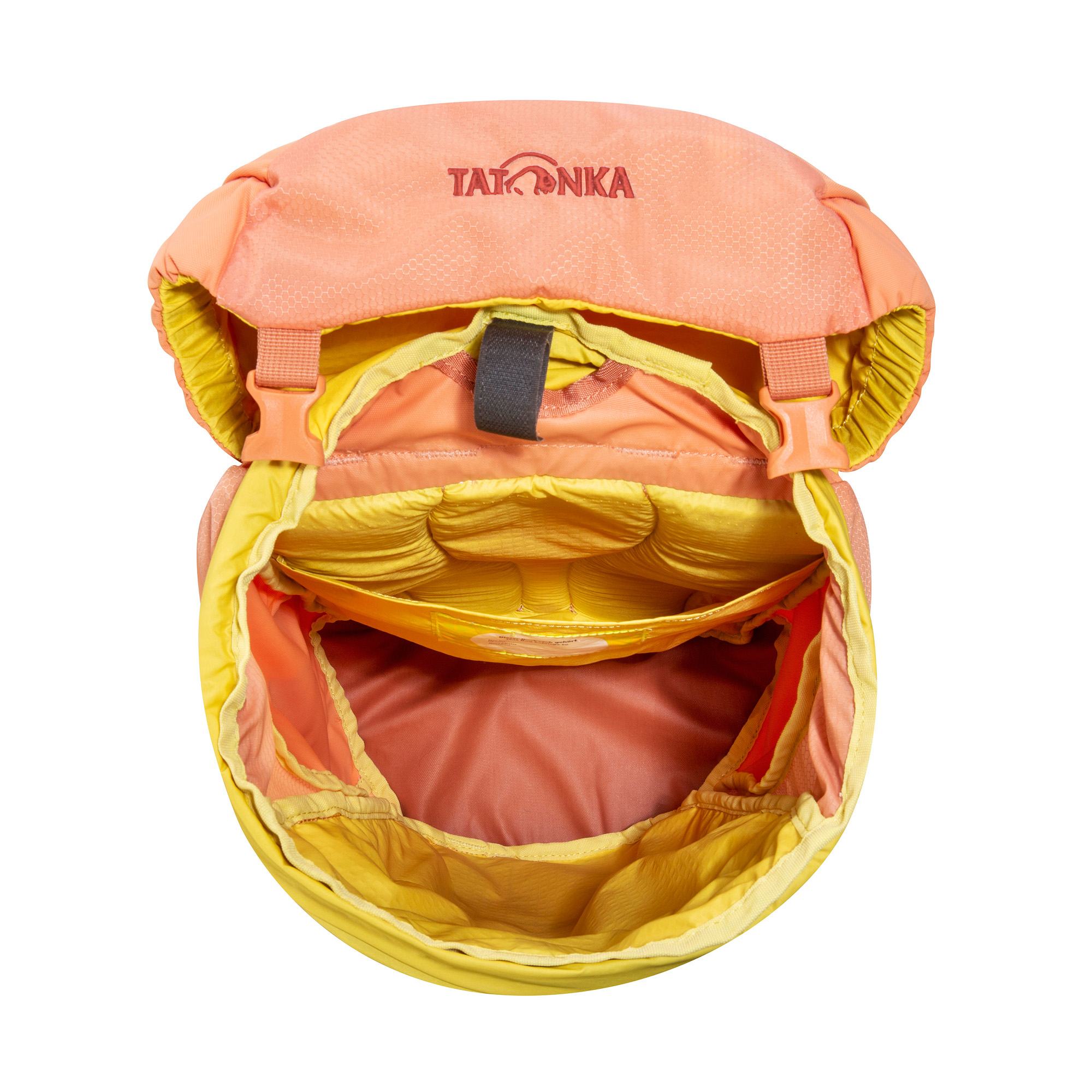 Bekleidung, Weste, Rettungsweste, Mantel, Tasche, Tatonka Wokin 15 apricot gelb Kinderrucksäcke - Detailansicht