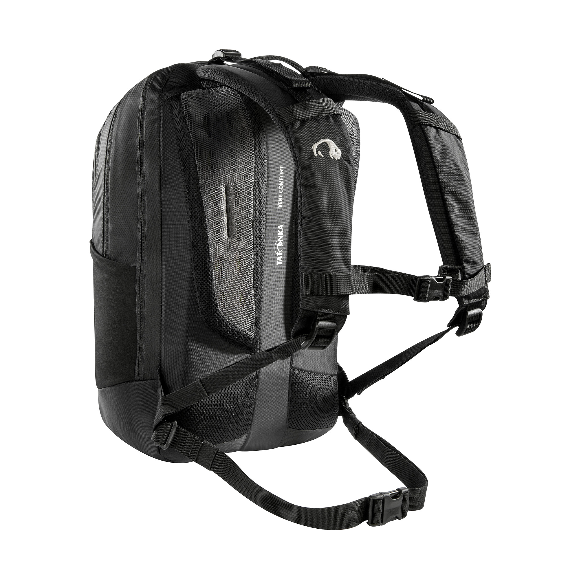 Tasche, Rucksack, Tatonka Server Pack 27 black schwarz Tagesrucksäcke - Ansicht seitlich-hinten