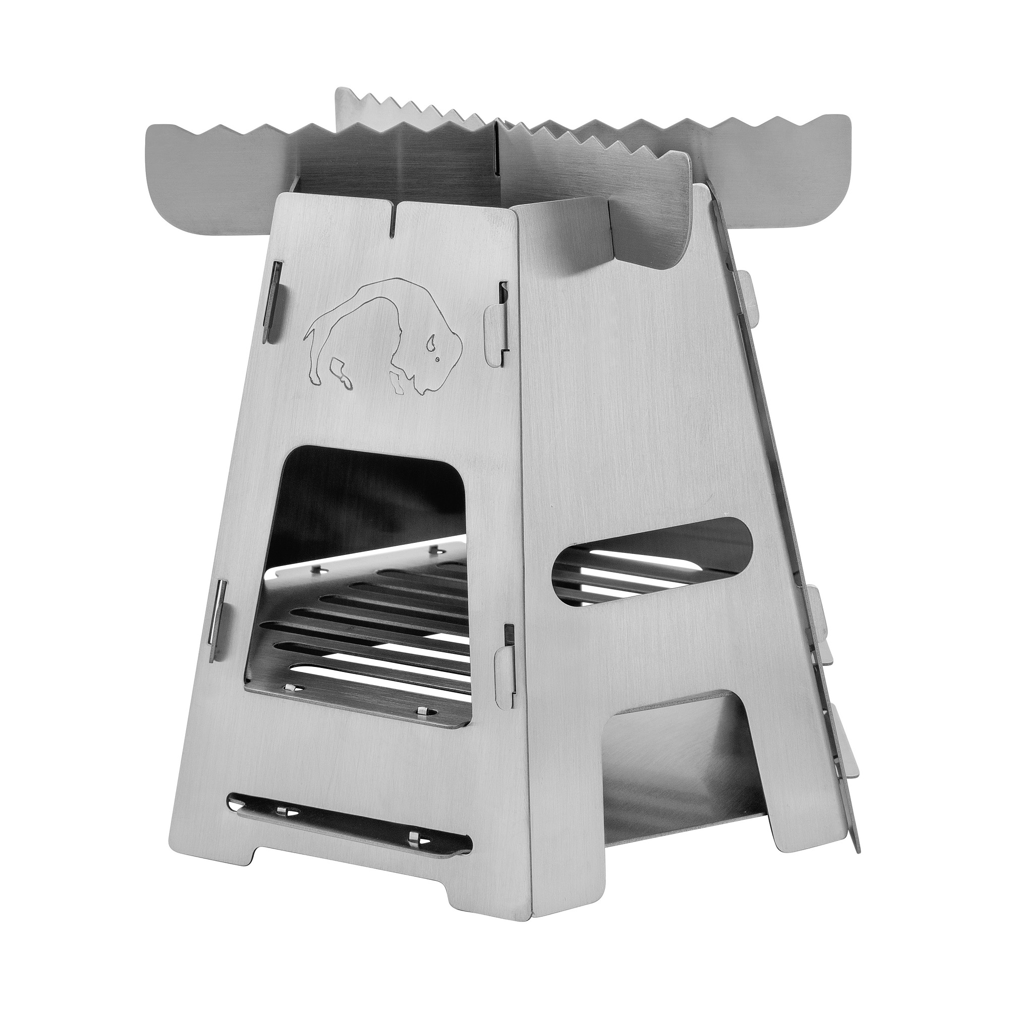 Tatonka Hobo Burner Kocher - Ansicht seitlich-vorne