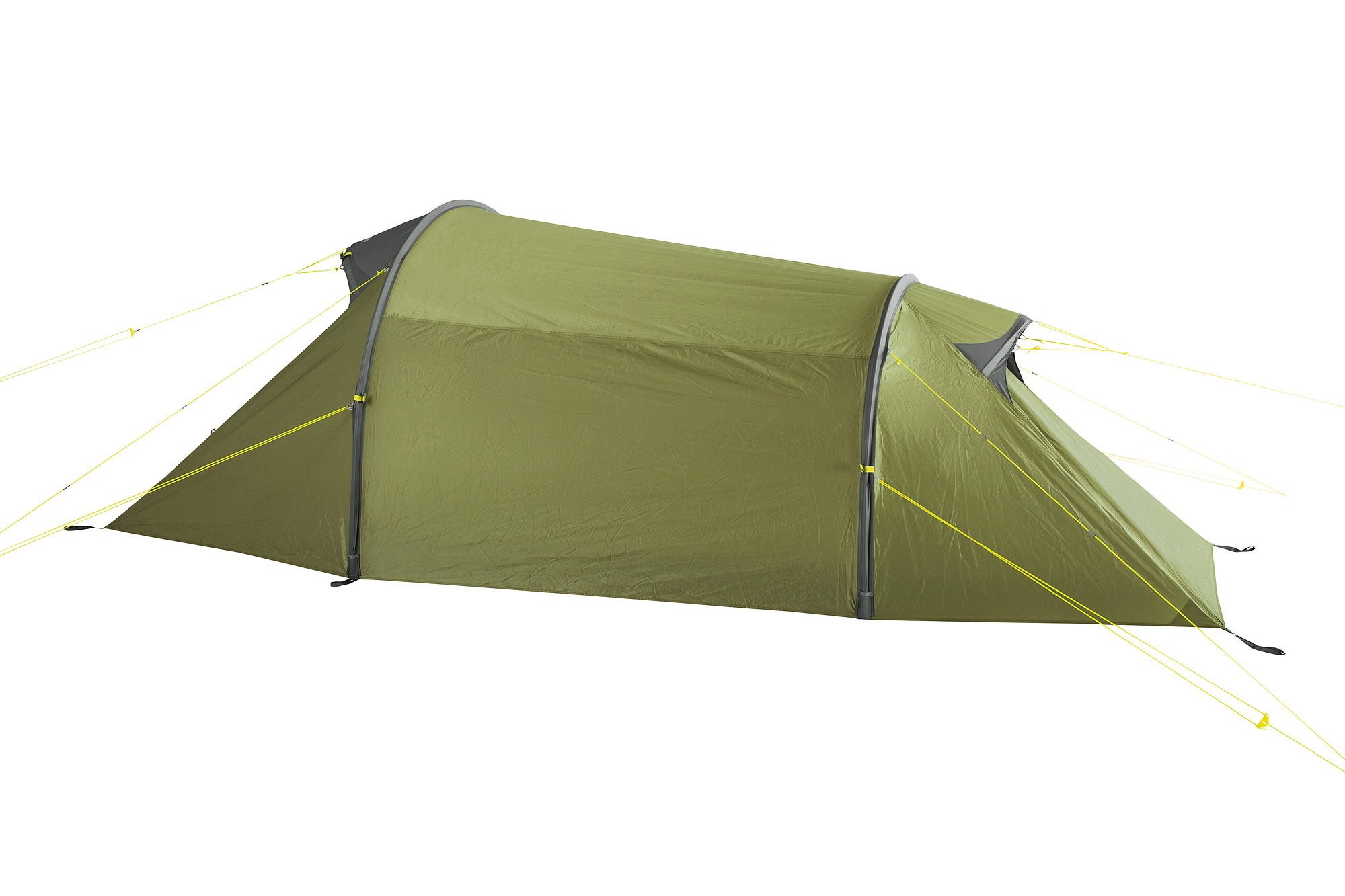 Zelt, Campen, Zelt in den Bergen, Natur, Draußen, Tatonka Narvik 3 light olive grün 3-Personen-Zelte - Detailansicht