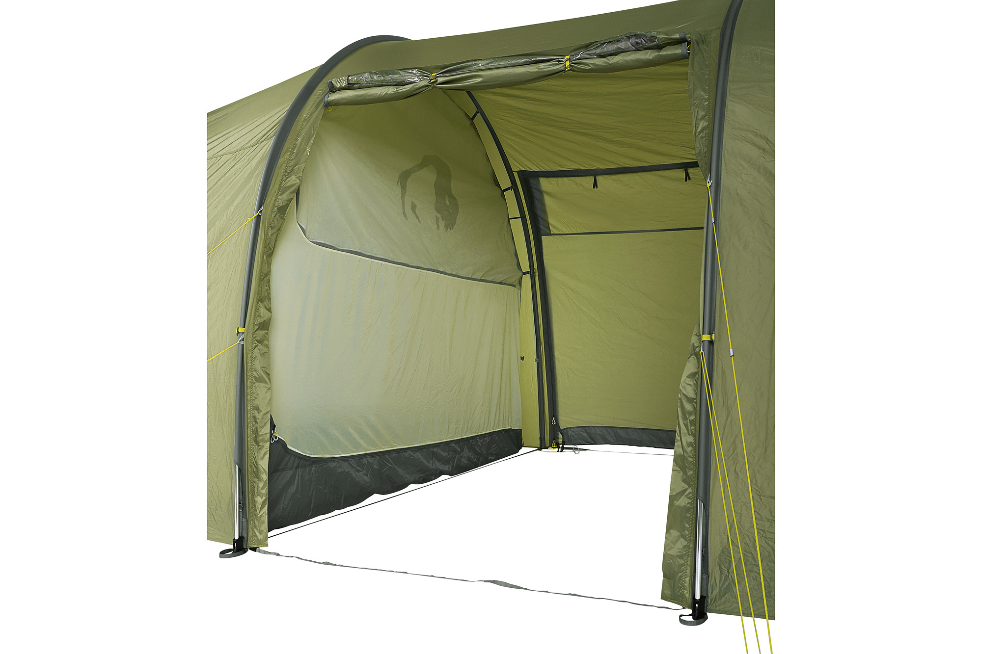 Zelt, Im Freien, Tatonka Family Trek II light olive grün Familienzelte - Detailansicht