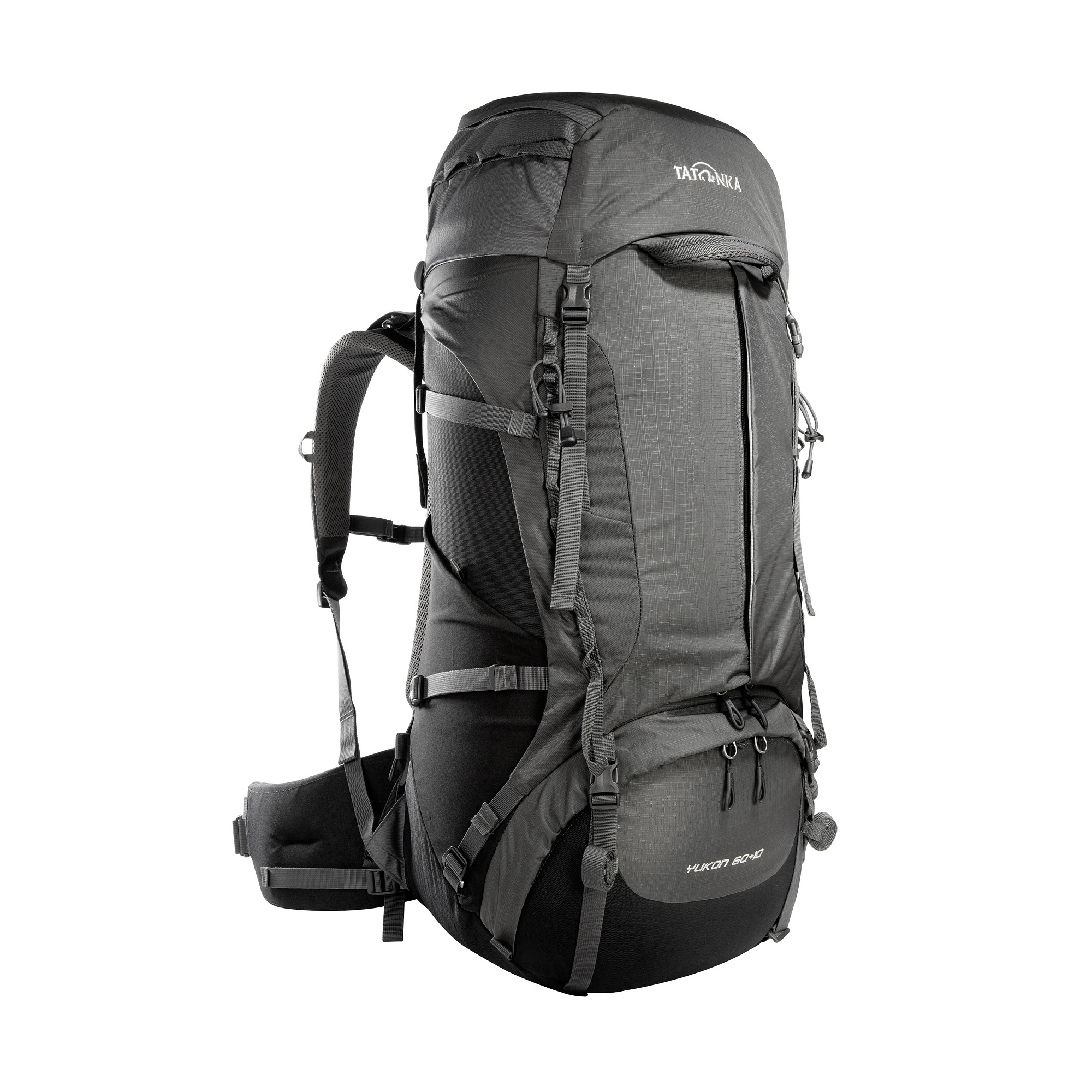 Tatonka Yukon 60+10 titan grey / black grau Trekkingrucksäcke 4013236382976