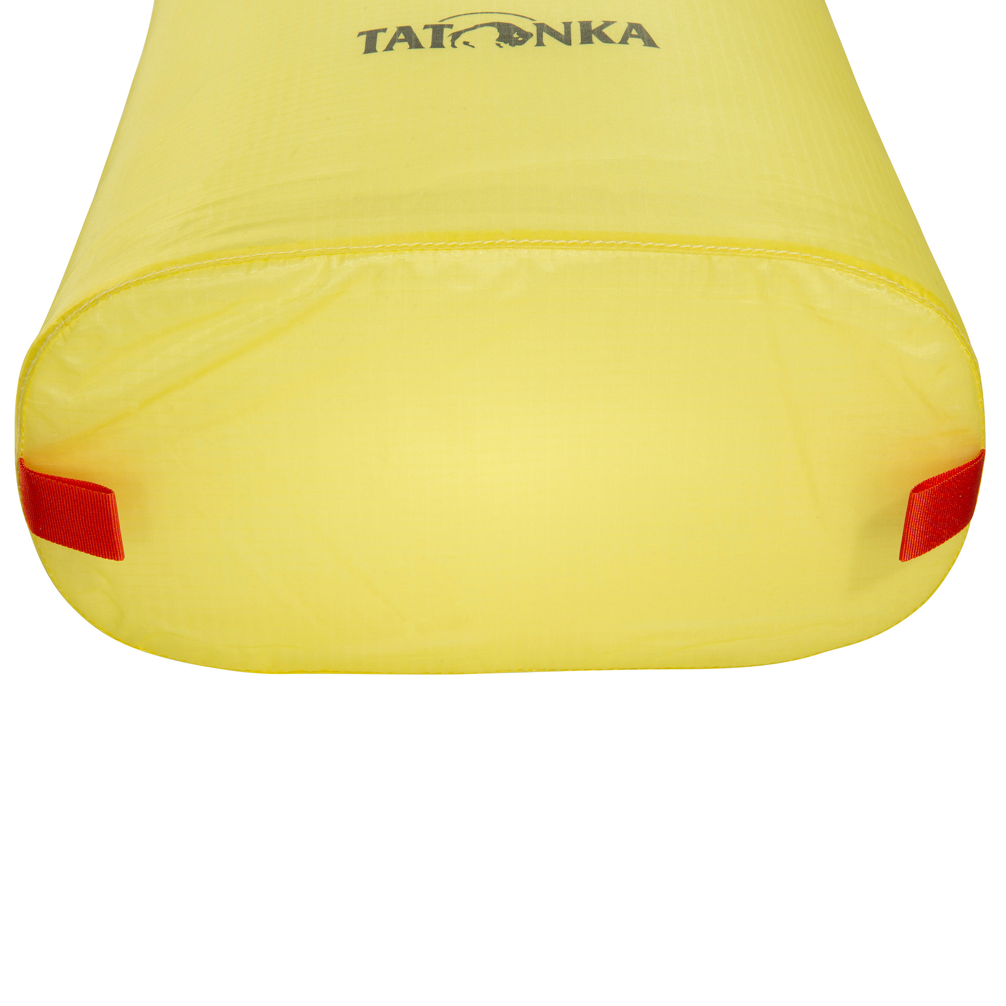 Tatonka SQZY Dry Bag 10l light yellow gelb Reisezubehör - Detailansicht