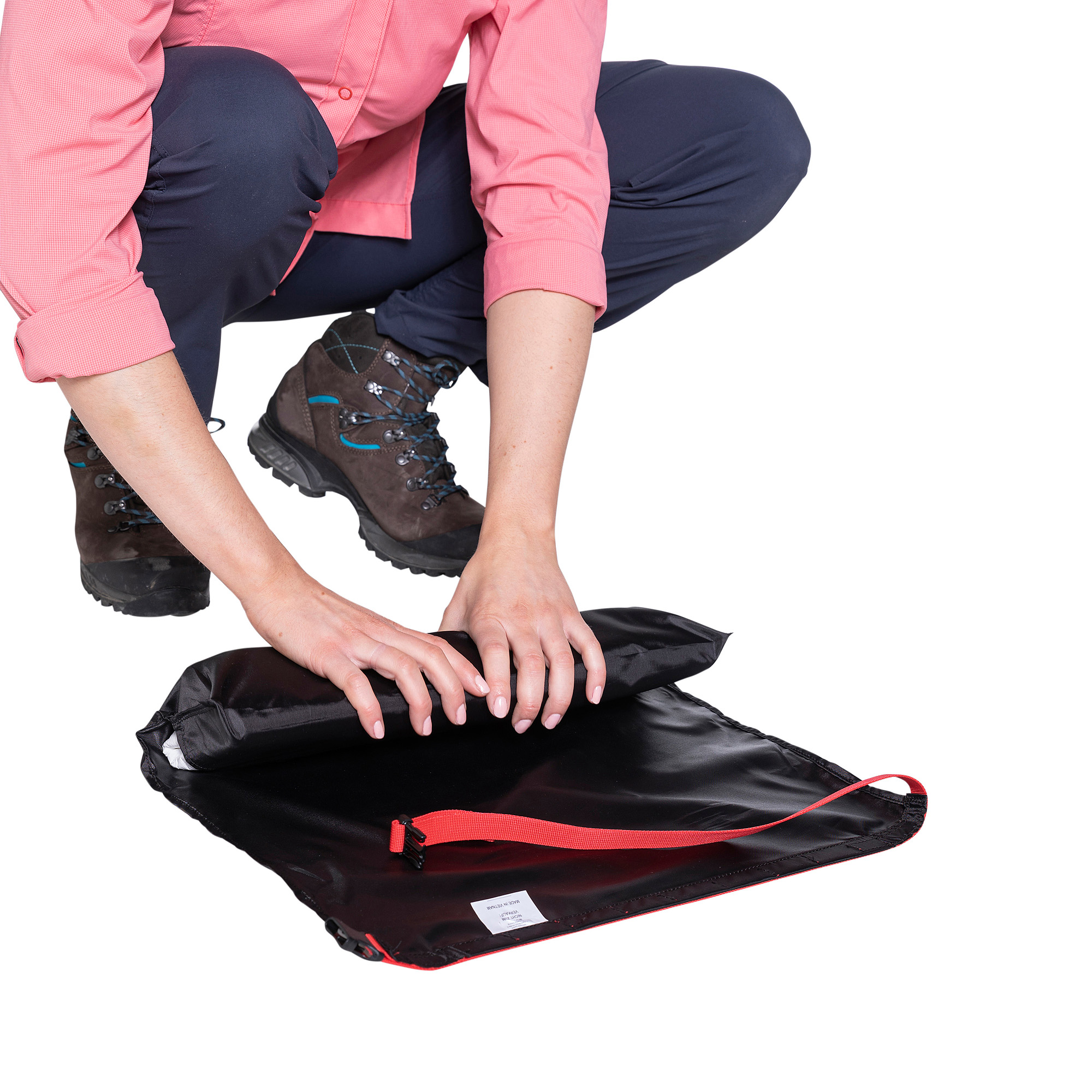 Bekleidung, Schuhwerk, Schuh, Person, Tasche, Tatonka Equipment Wrap & Roll M black schwarz Sonstiges Zubehör - Detailansicht