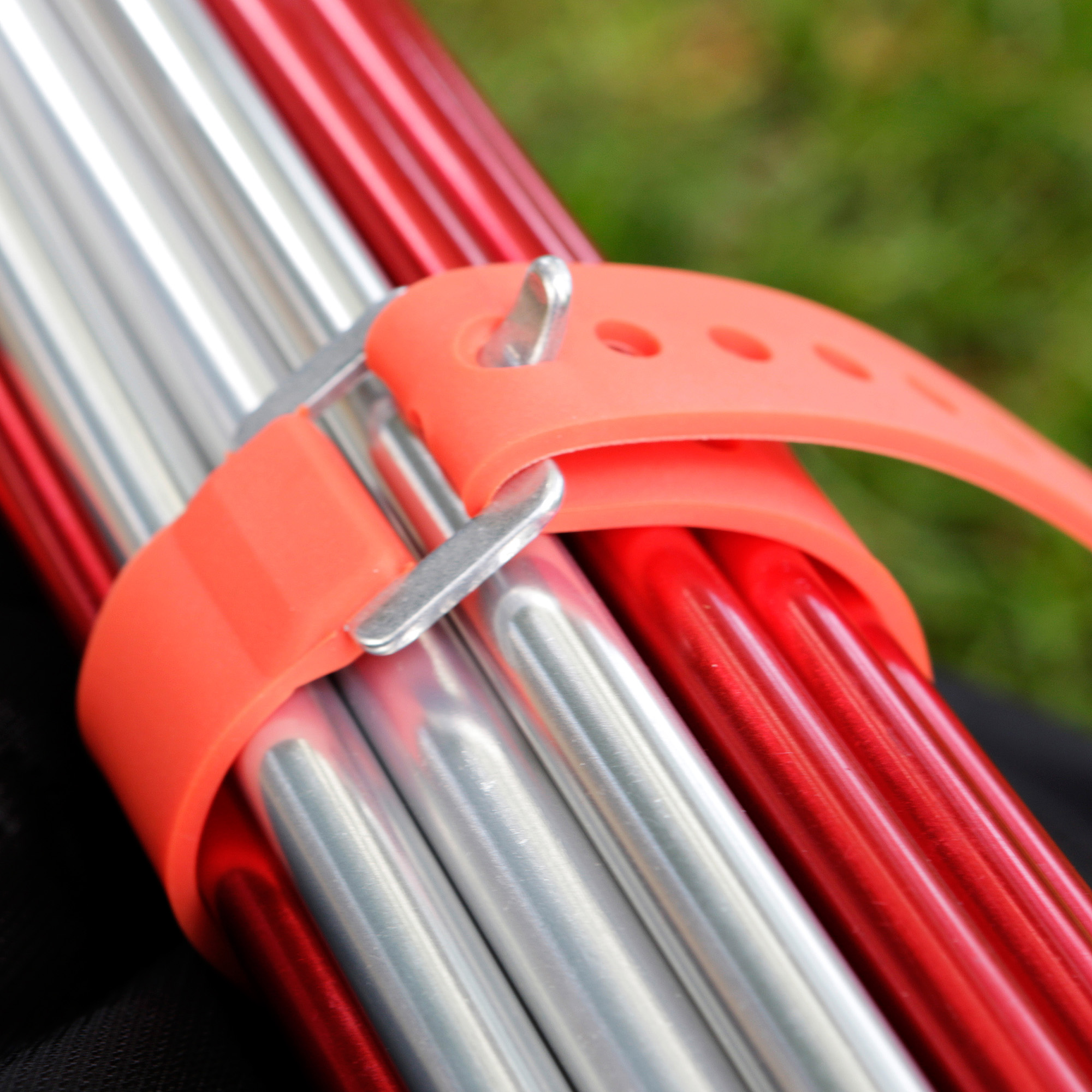 Auto, Transport, Fahrzeug, Tatonka No-Slip Strap 40cm/Pair red orange rot Sonstiges Zubehör - Detailansicht