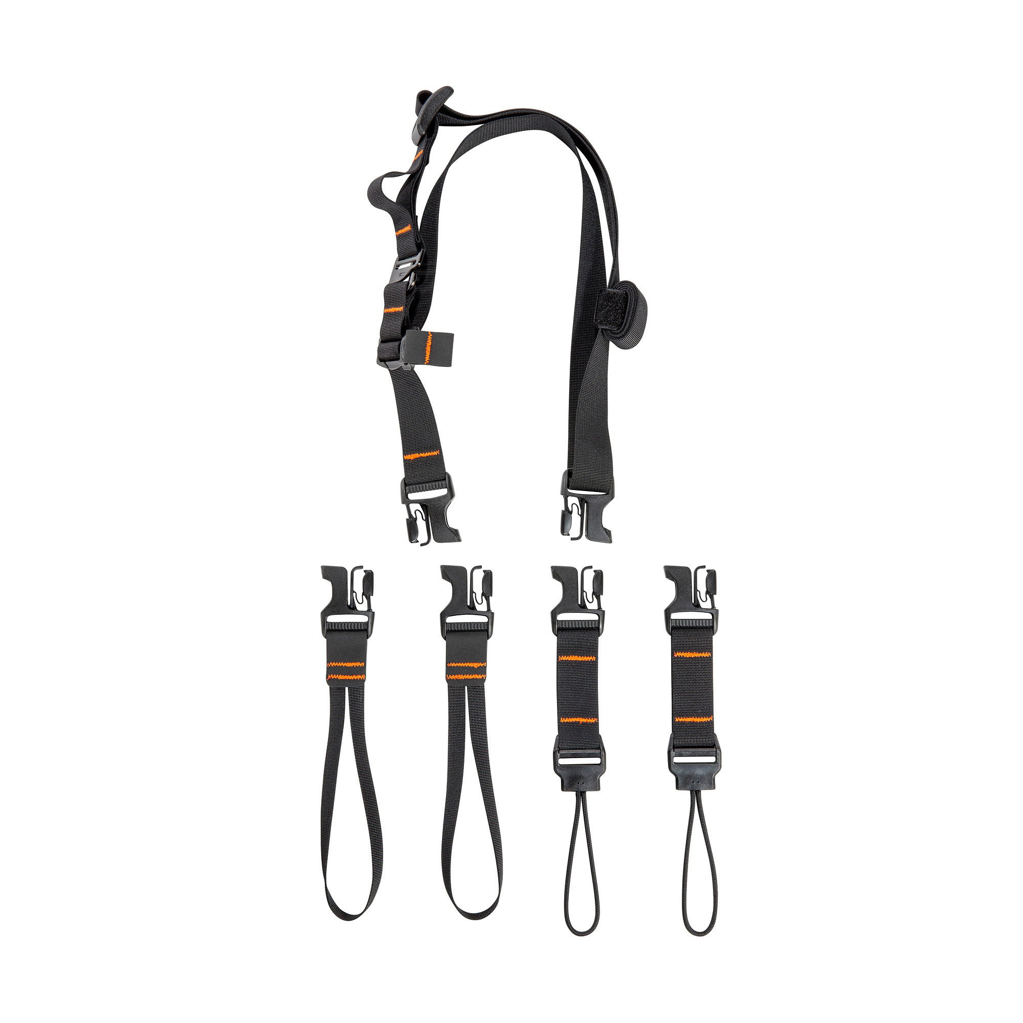 Zubehor, Riemen, Gürtel, Tatonka Camera Strap Set black schwarz Fototaschen - Ansicht seitlich-hinten