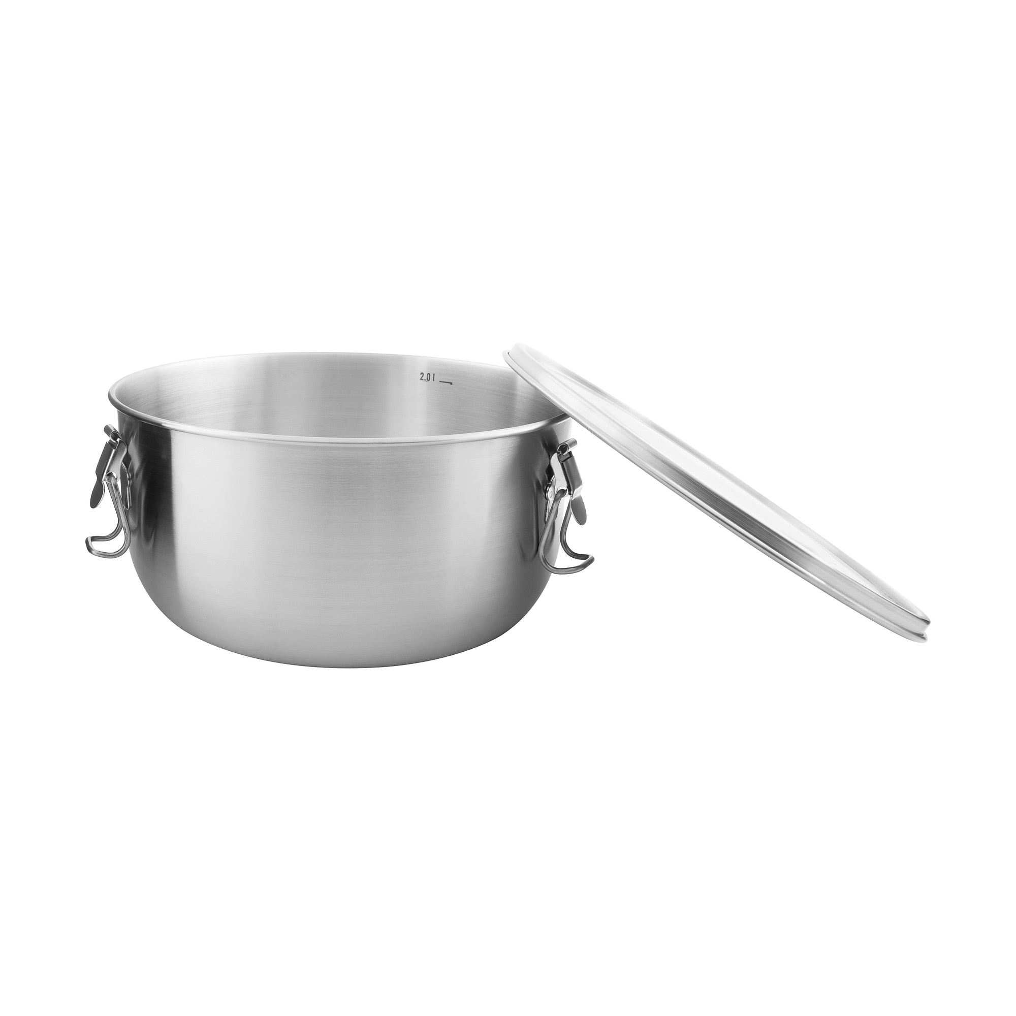 Kochtopf, Kochgeschirr, Schüssel, Topf, Tatonka Foodcontainer 2,0l Brotboxen & Essensbehälter - Ansicht seitlich-hinten