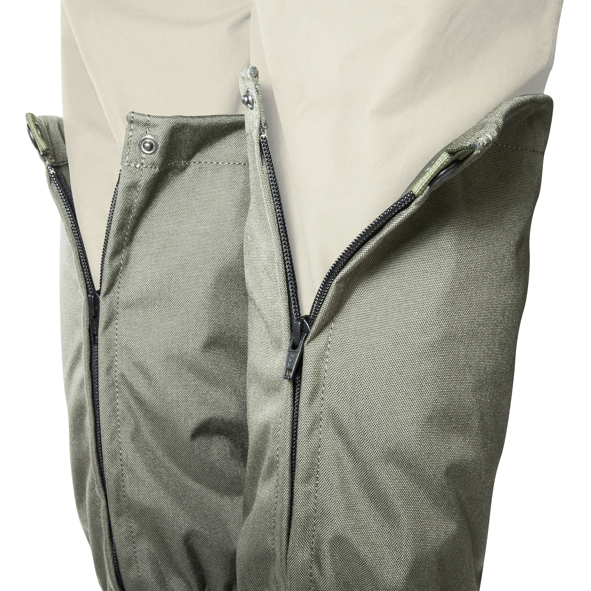 Bekleidung, Mantel, Jacke, Weste, Tatonka Gaiter 500 Cordura BC stone grey olive grau Gamaschen - Detailansicht