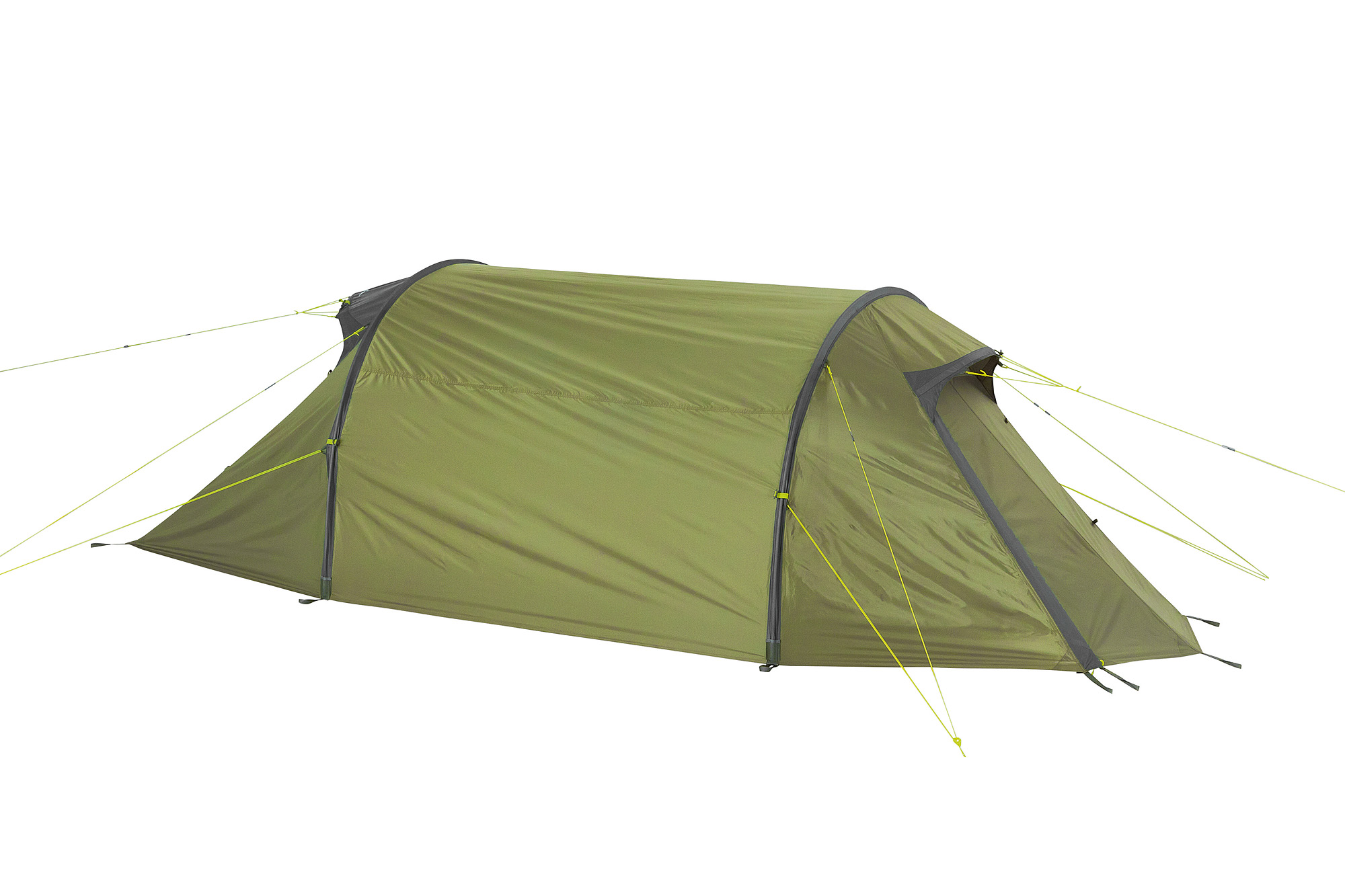 Zelt, Campen, Zelt in den Bergen, Natur, Draußen, Tatonka Arctis 2.235 PU light olive grün 2-Personen-Zelte - Detailansicht