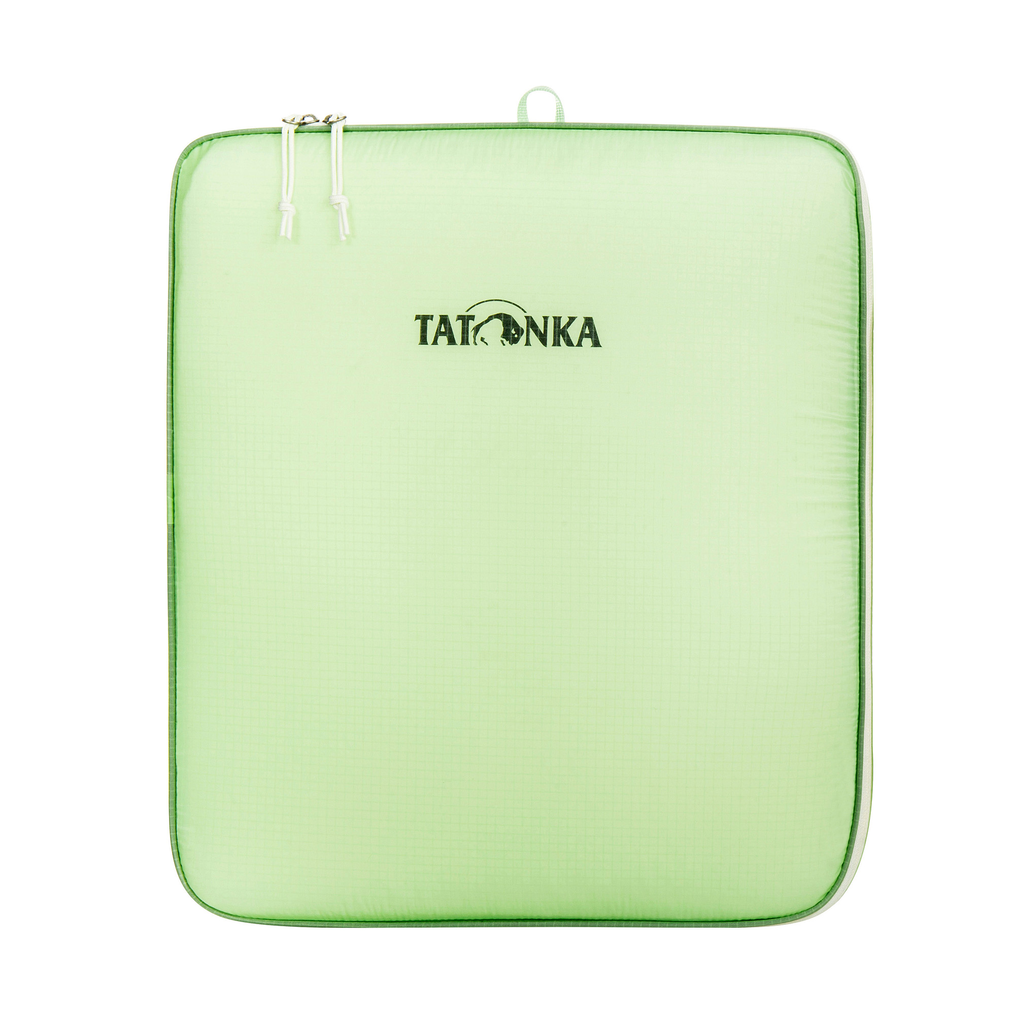 Tatonka SQZY Pouch XL lighter green grün Packwürfel & Staubeutel - Ansicht seitlich-vorne