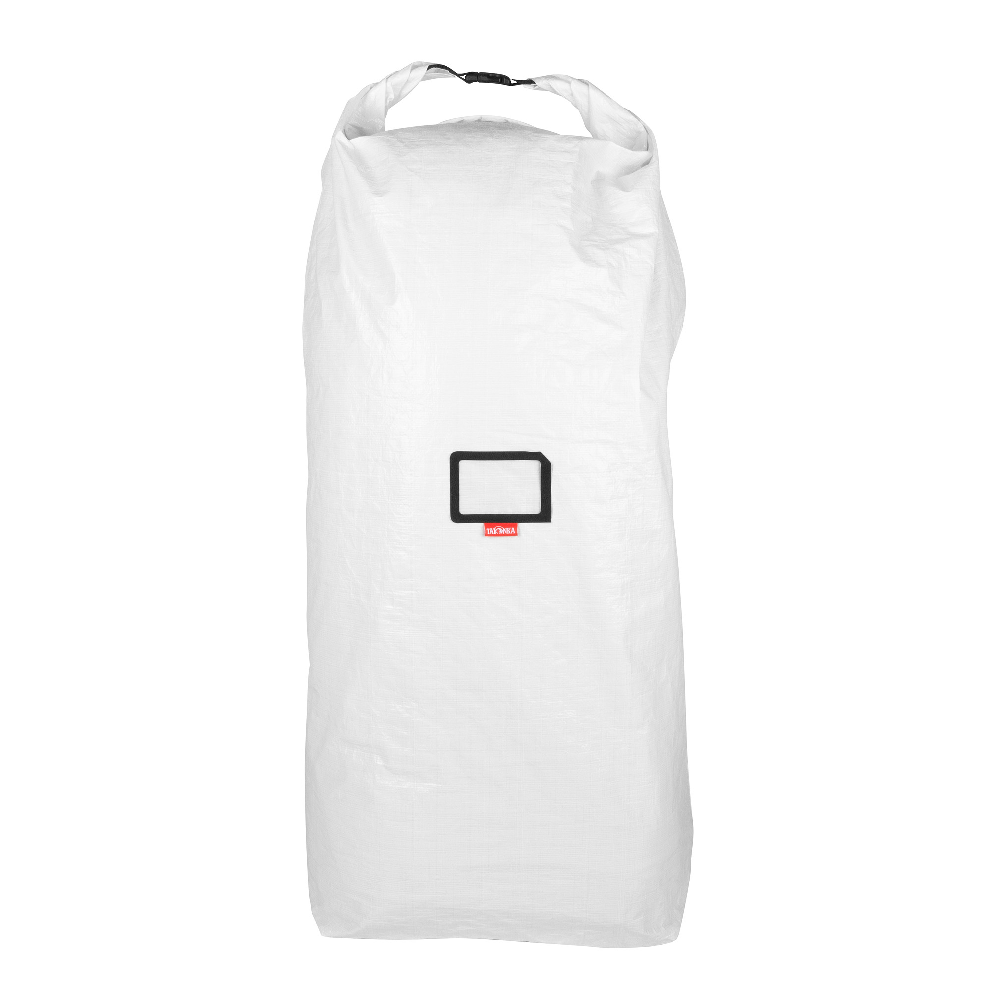 Tasche, Plastik, Tatonka Pack Cover Universal white silber Rucksack-Zubehör - Ansicht seitlich-vorne