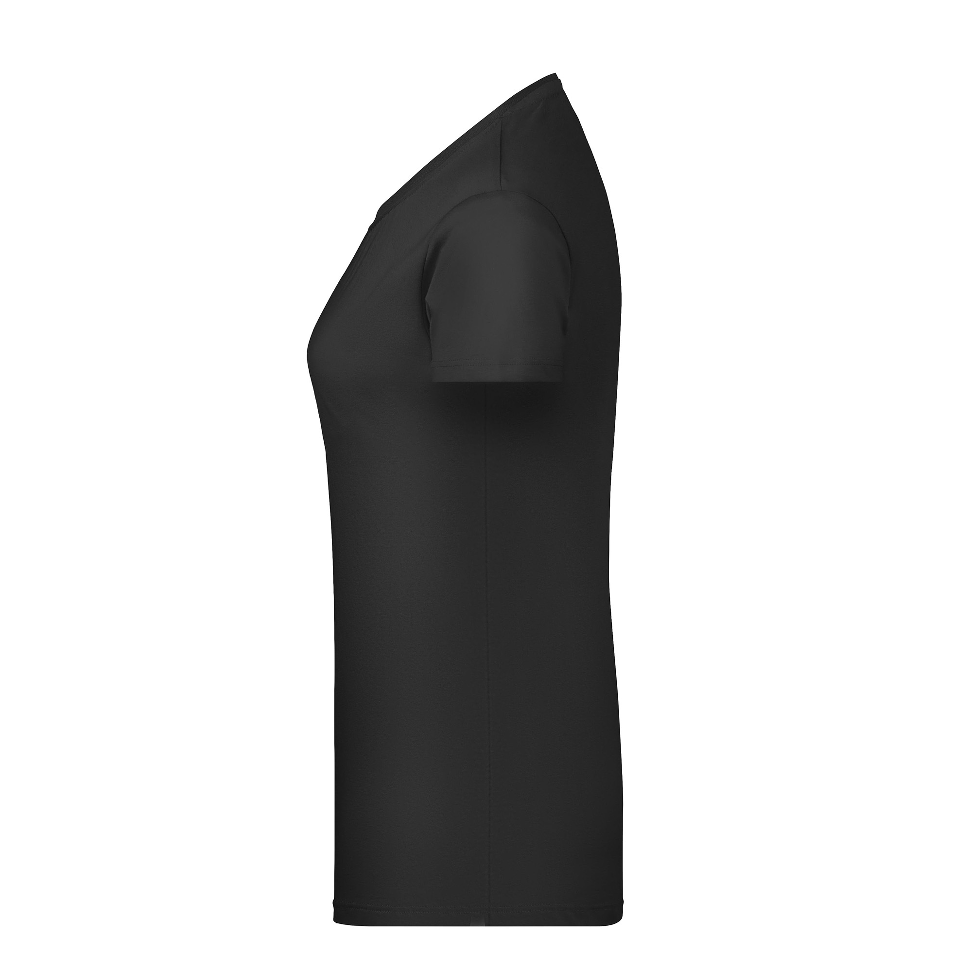 Langarm, Bademode, T-shirt, Kapuze, Mantel, Tatonka Mountain T-Shirt Women black schwarz T-Shirts - Ansicht seitlich-hinten