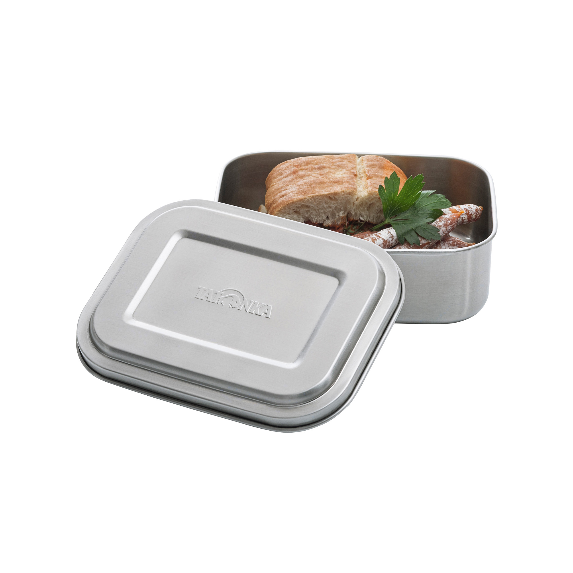 Essen, Mittagessen, Mahlzeit, Gericht, Tatonka Lunch Box I 800 Brotboxen & Essensbehälter - Ansicht seitlich-vorne