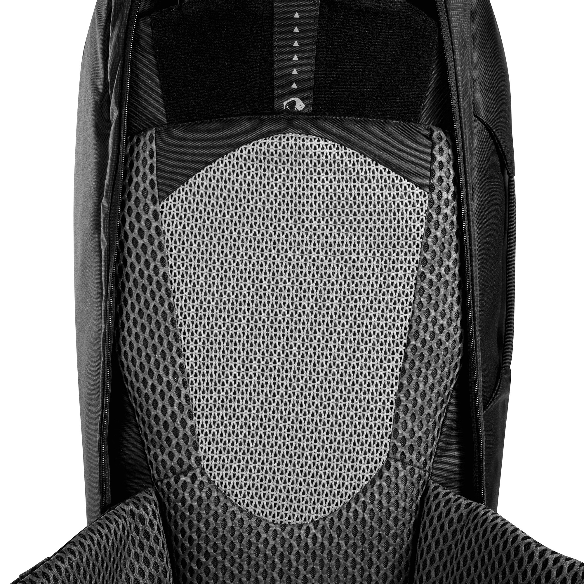 Tasche, Rucksack, Kleidung, Mantel, Tatonka Great Escape 60+15 black schwarz Reiserucksäcke - Detailansicht