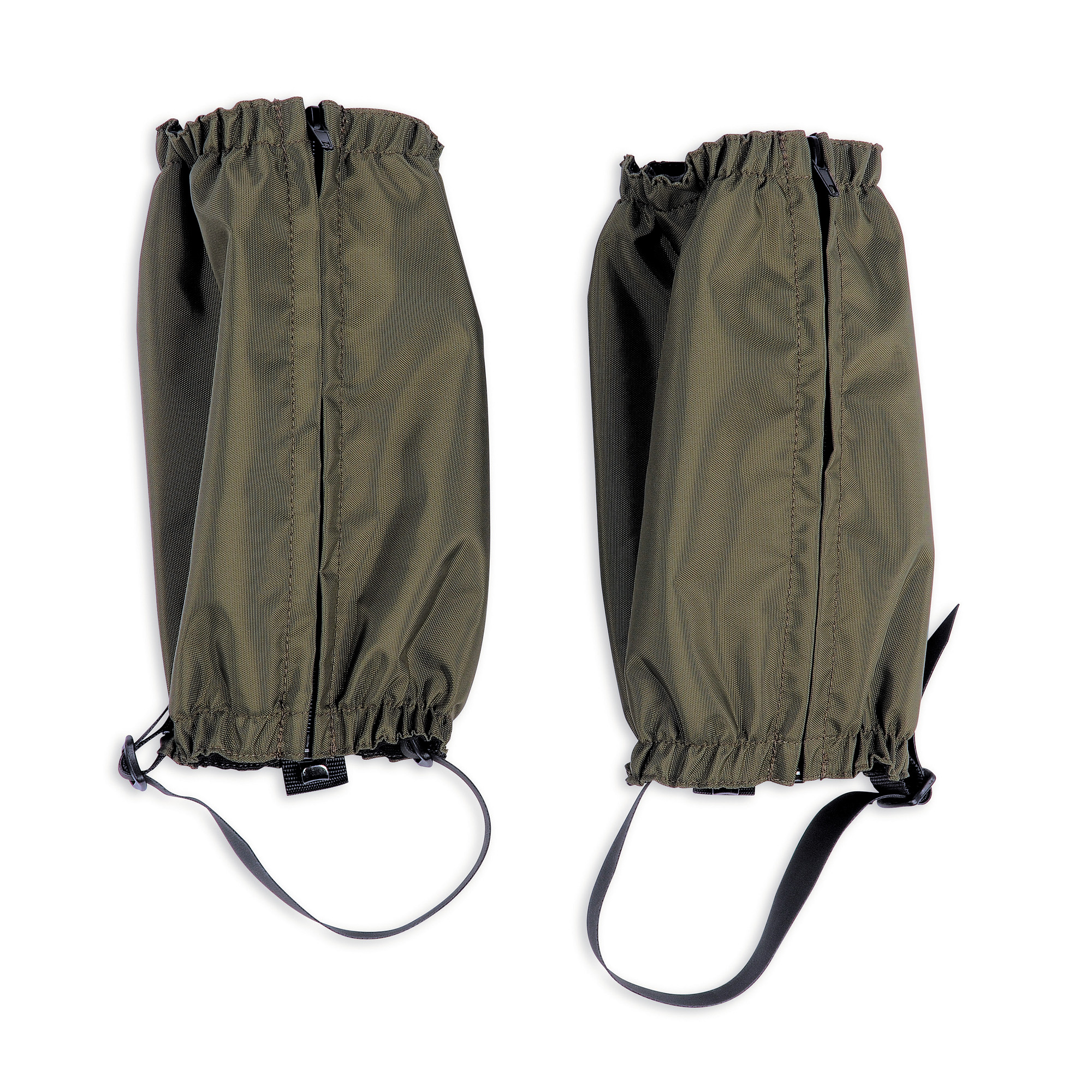 Tasche, Kleidung, Mantel, Tatonka Gaiter 420 HD short olive grün Gamaschen - Ansicht seitlich-hinten
