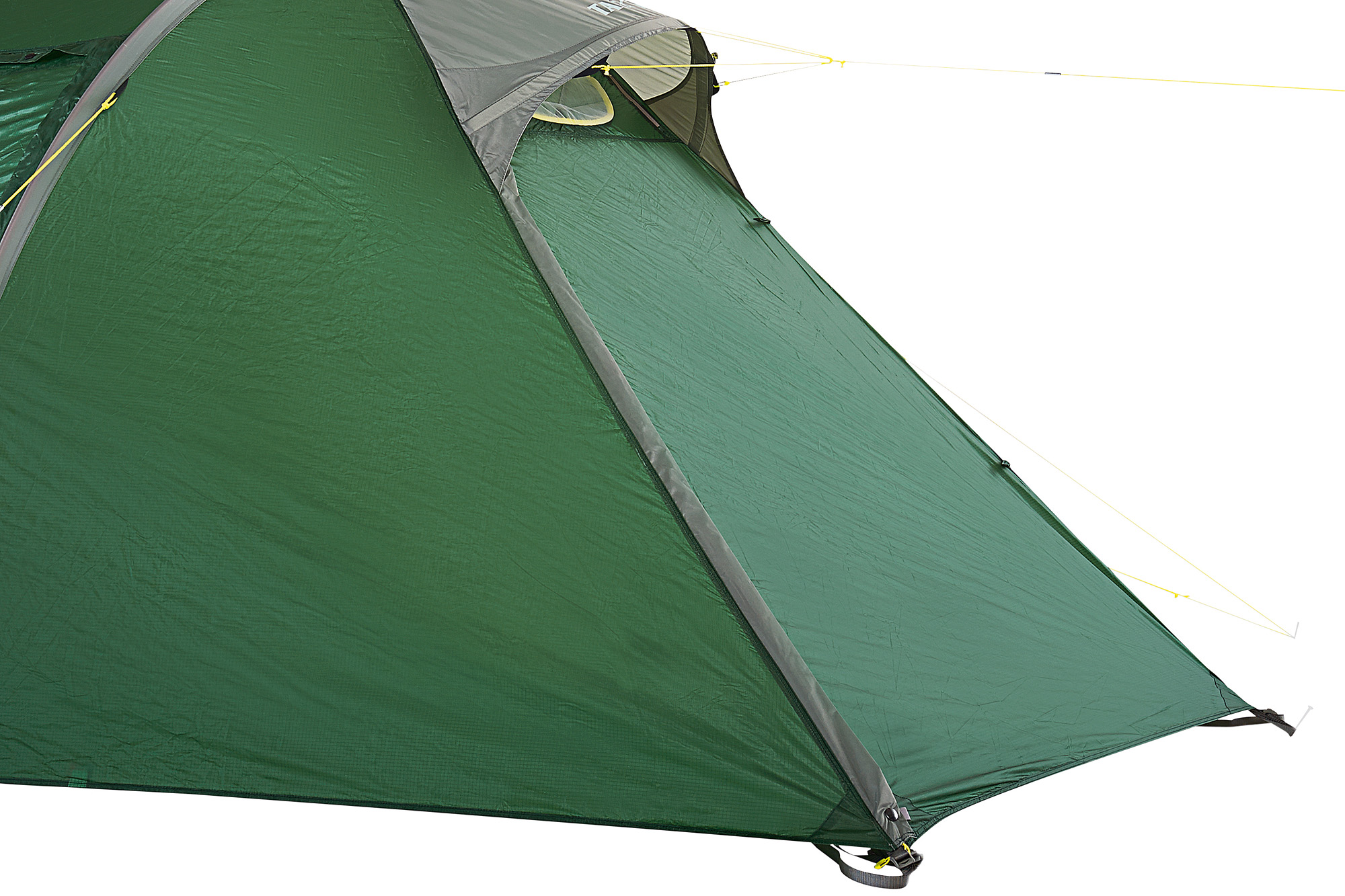 Zelt, Campen, Zelt in den Bergen, Natur, Draußen, Tatonka Polar 3 green grün 3-Personen-Zelte - Detailansicht