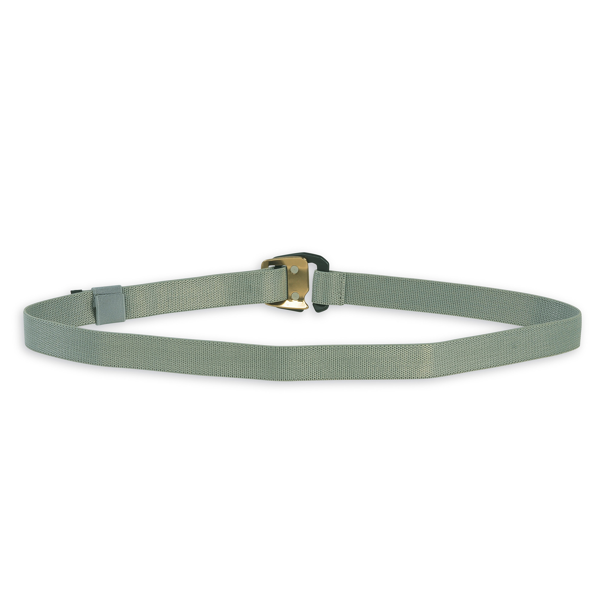 Zubehor, Schnalle, Armreif, Schmuck, Riemen, Tatonka Stretch Belt 25mm warm grey grau Gürtel - Ansicht seitlich-hinten