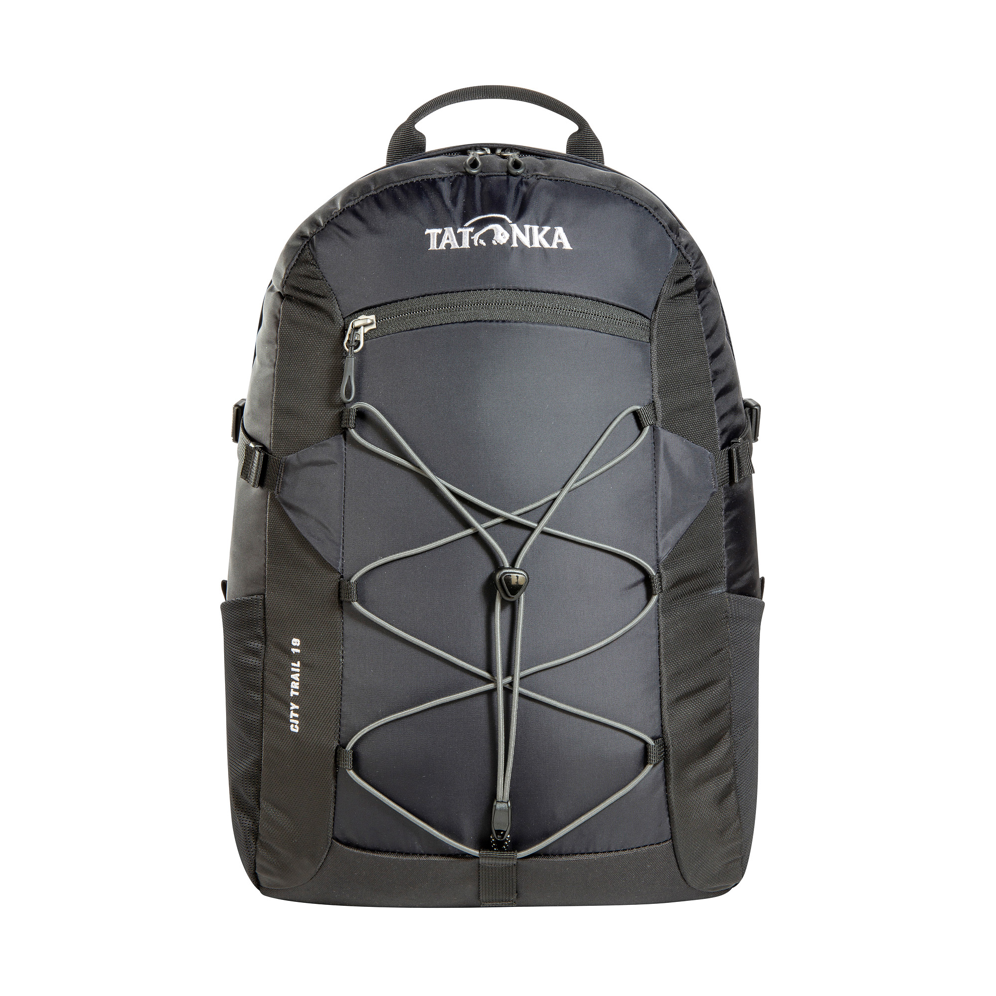 Tasche, Rucksack, Tatonka City Trail 19 black schwarz Tagesrucksäcke - Ansicht frontal-vorne