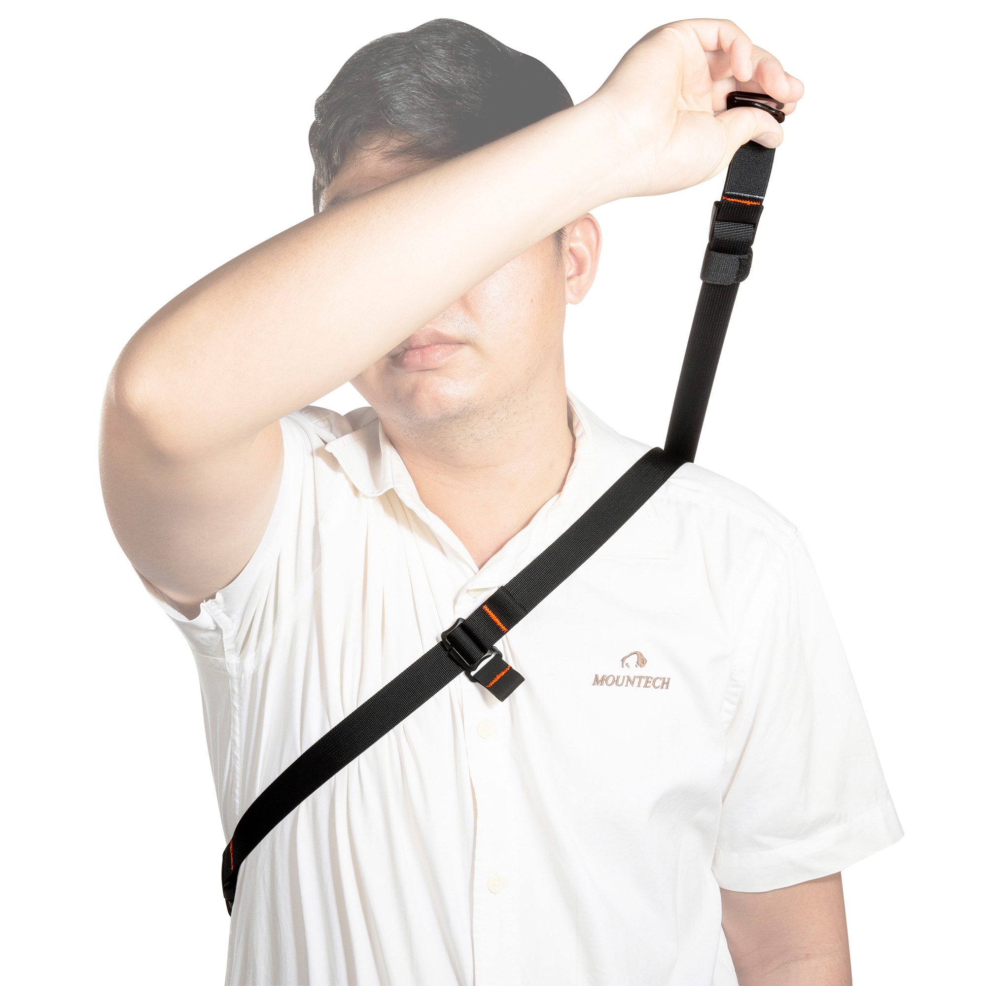 Zubehor, Riemen, Krawatte, Mann, Person, Tatonka Camera Strap Set black schwarz Fototaschen - Detailansicht