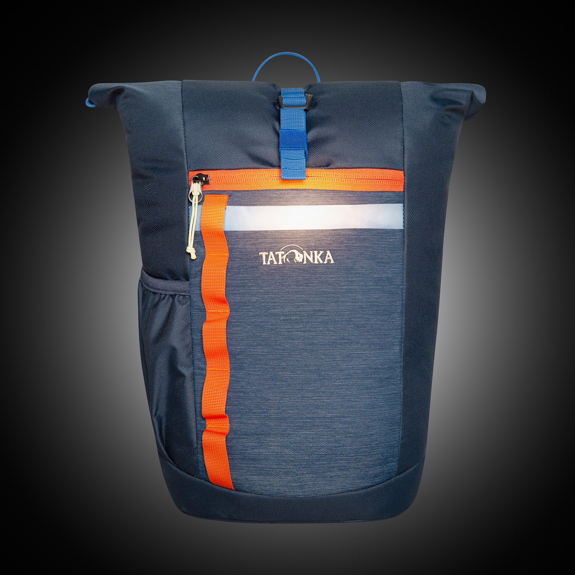 Tasche, Rucksack, Tragetasche, Tatonka Rolltop Pack JR 14 navy blau Kinderrucksäcke - Detailansicht