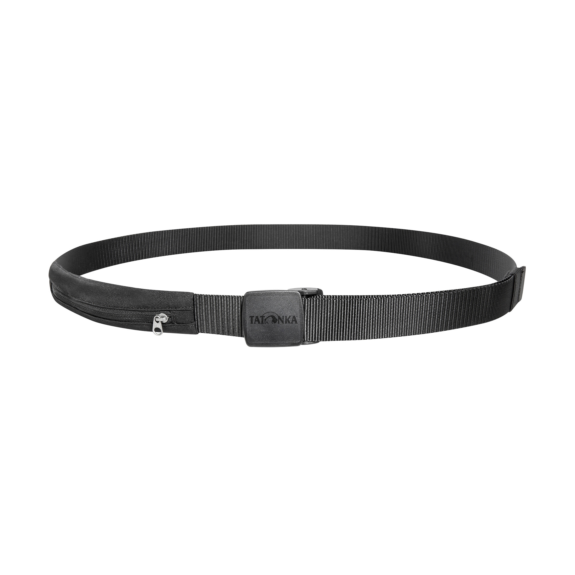 Zubehor, Riemen, Gürtel, Schnalle, Tatonka Travel Belt 32mm black schwarz Geldbeutel - Ansicht seitlich-vorne