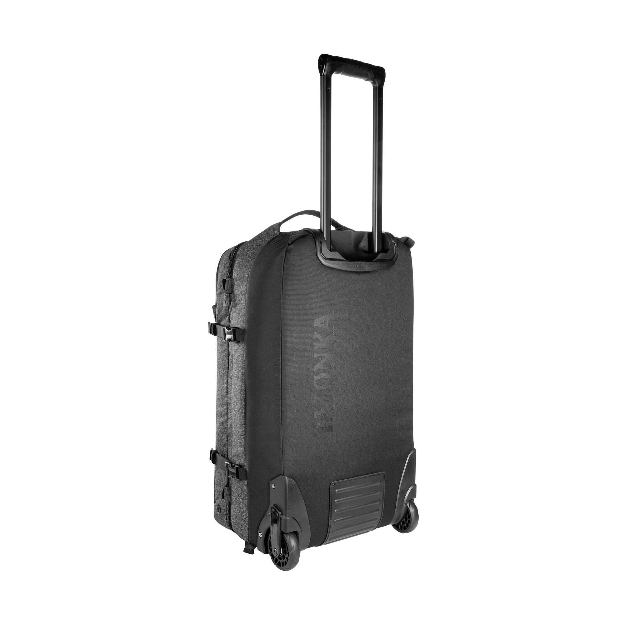 Gepäck, Koffer, Tatonka Travel Roller 60 black schwarz Trolleys & Koffer - Ansicht seitlich-hinten