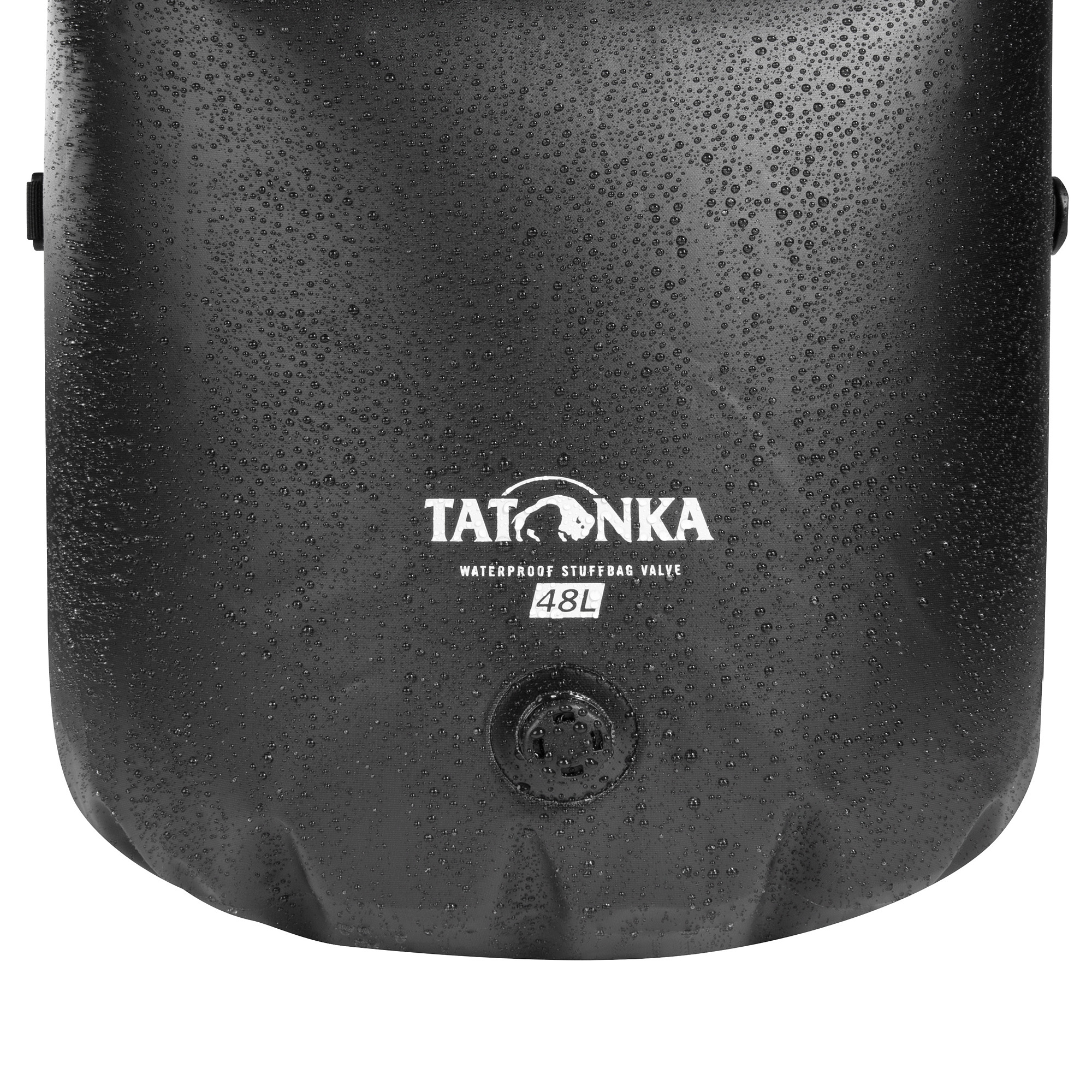 Kanne, Tatonka WP Stuffbag Valve 48l black schwarz Reisezubehör - Detailansicht